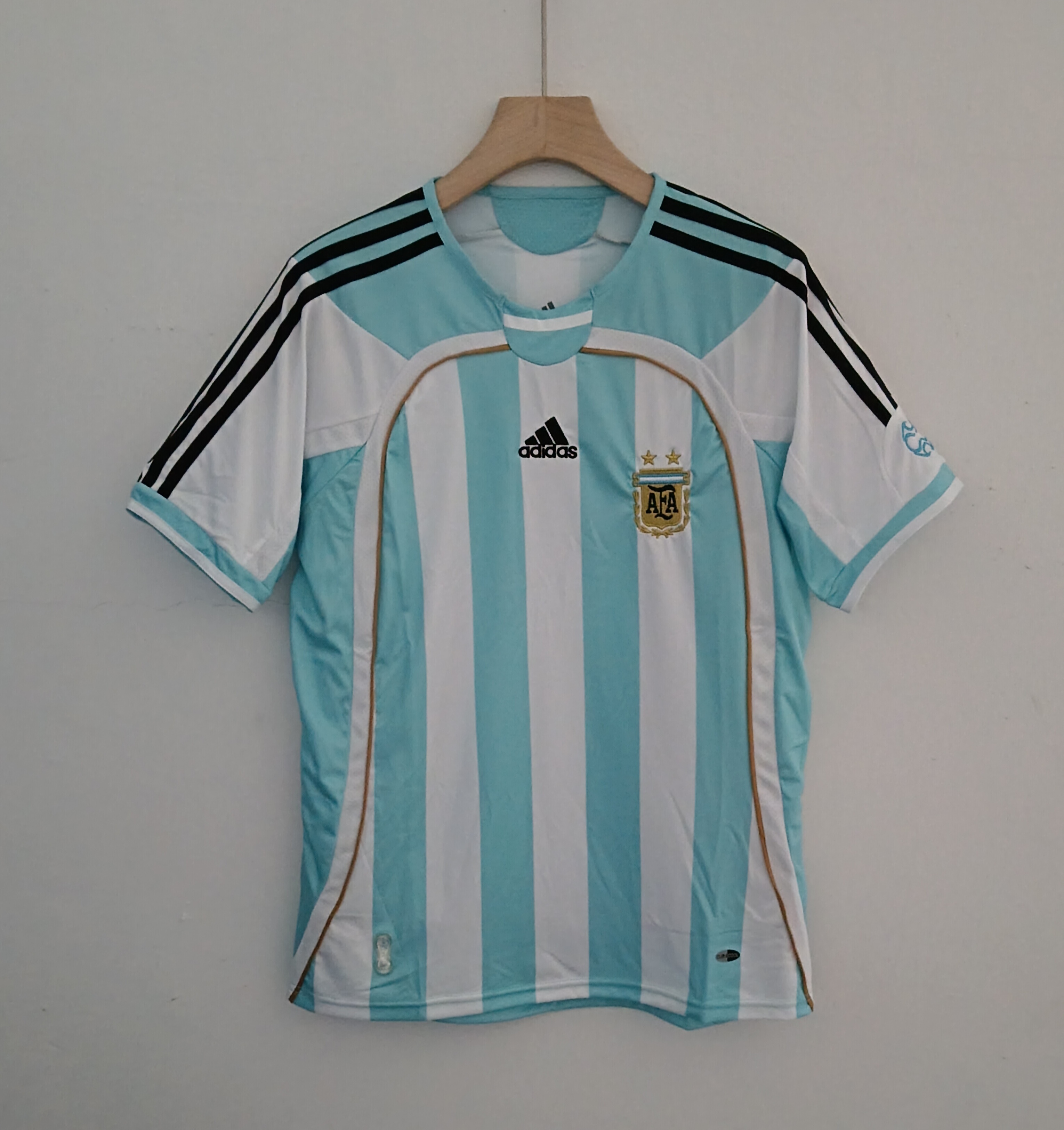 06 Retro Version Argentina National Football Team Jersey