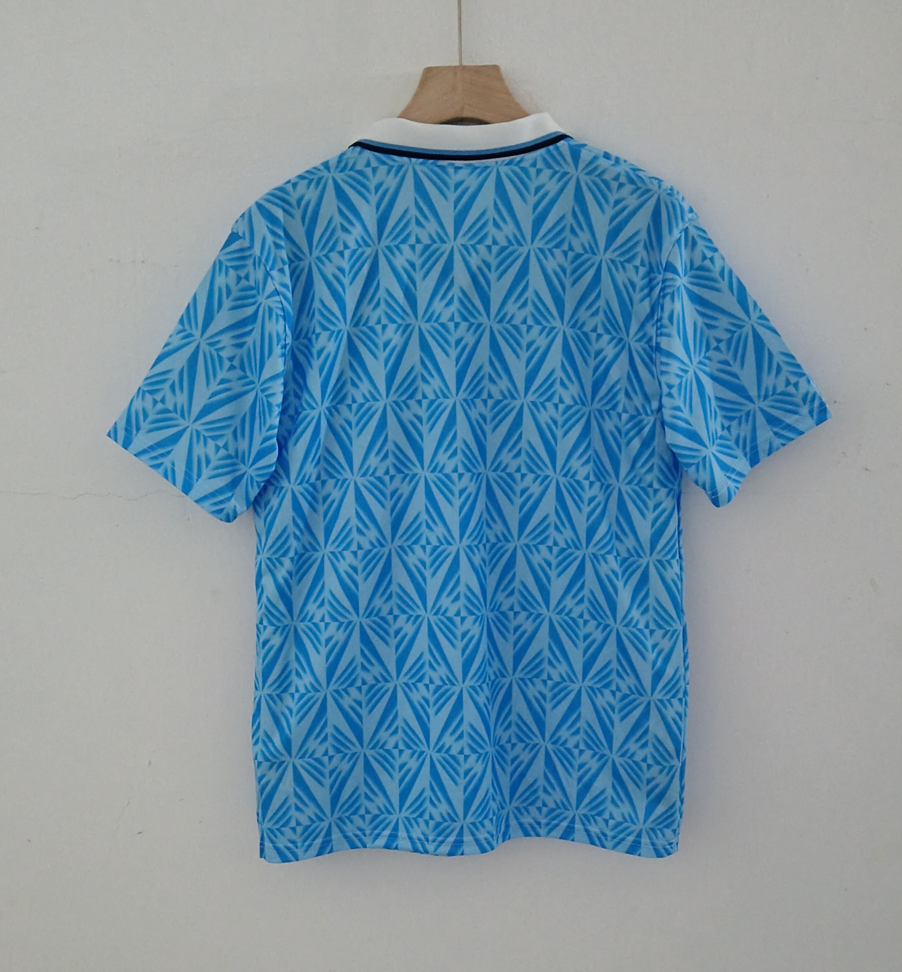 1991-92 Retro Version Lazio Home Football Jersey