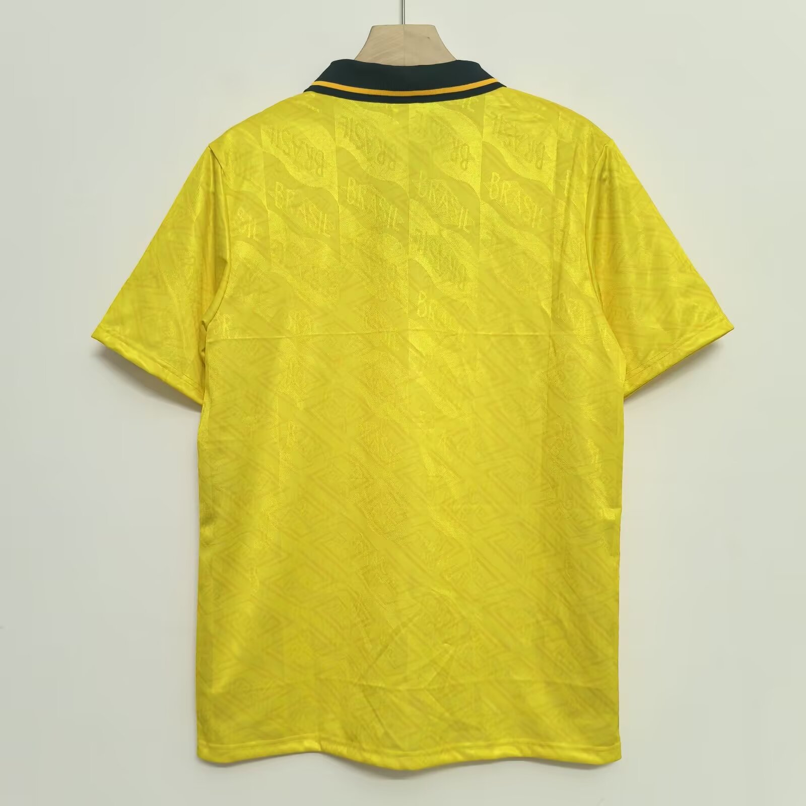 93 Retro Version Brazil National Football Team Home Jersey