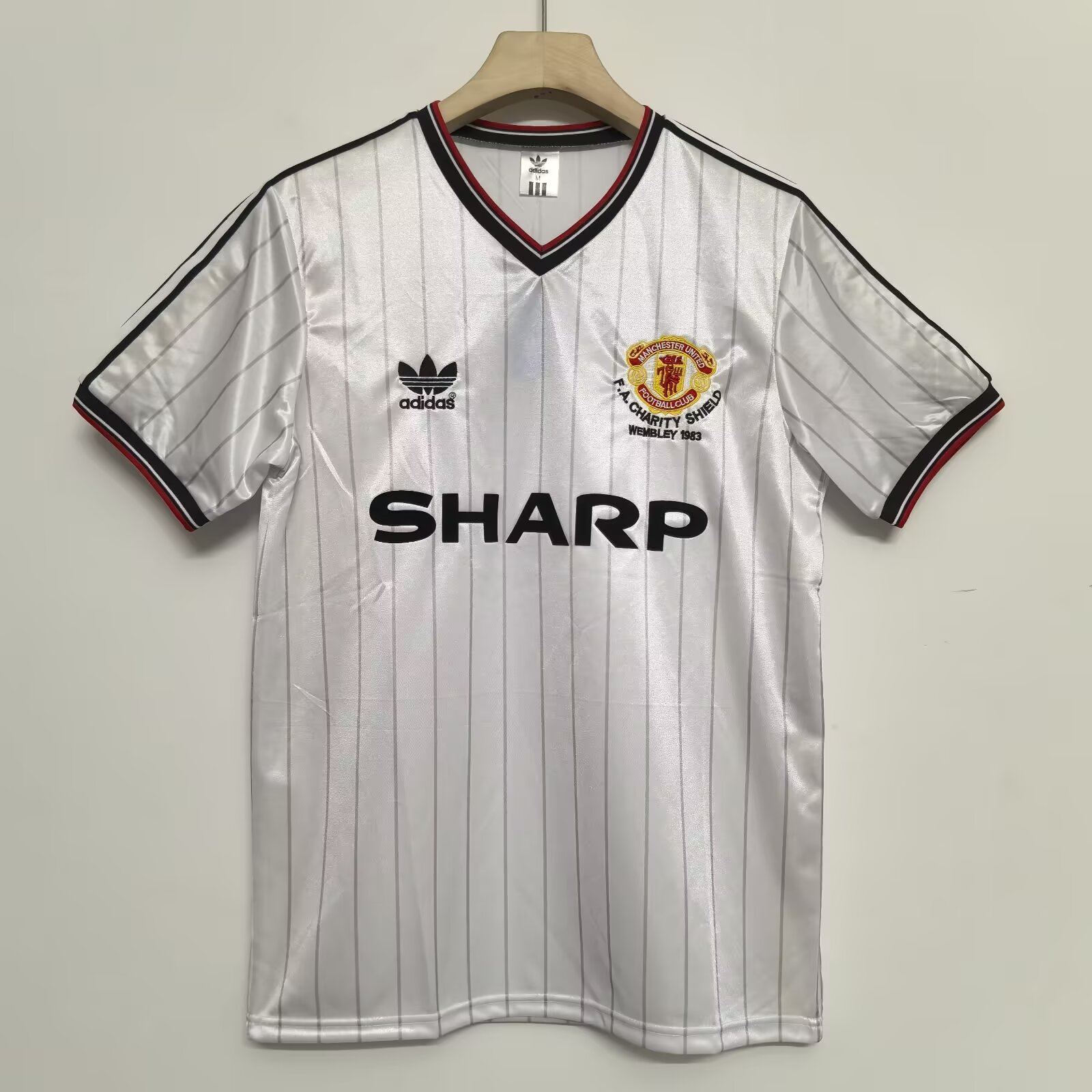 1982 Retro Version Manchester United Away Jersey 