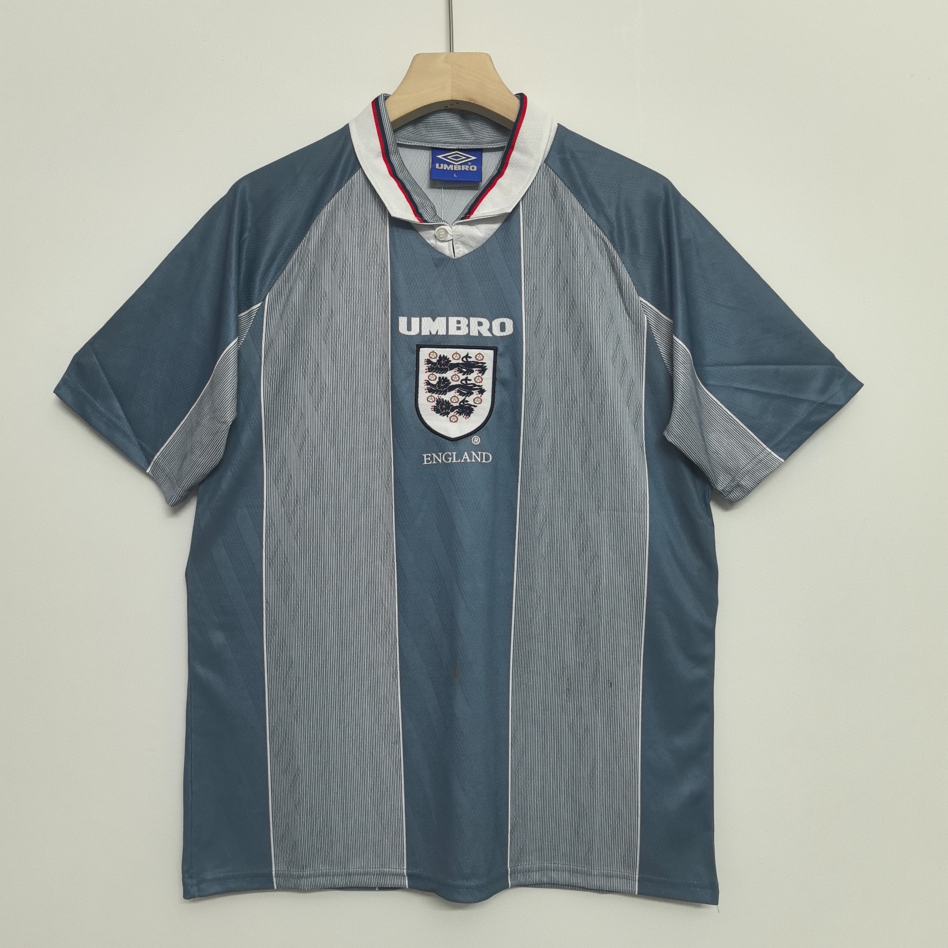1996 Retro England National Team Umbro Football Shirt