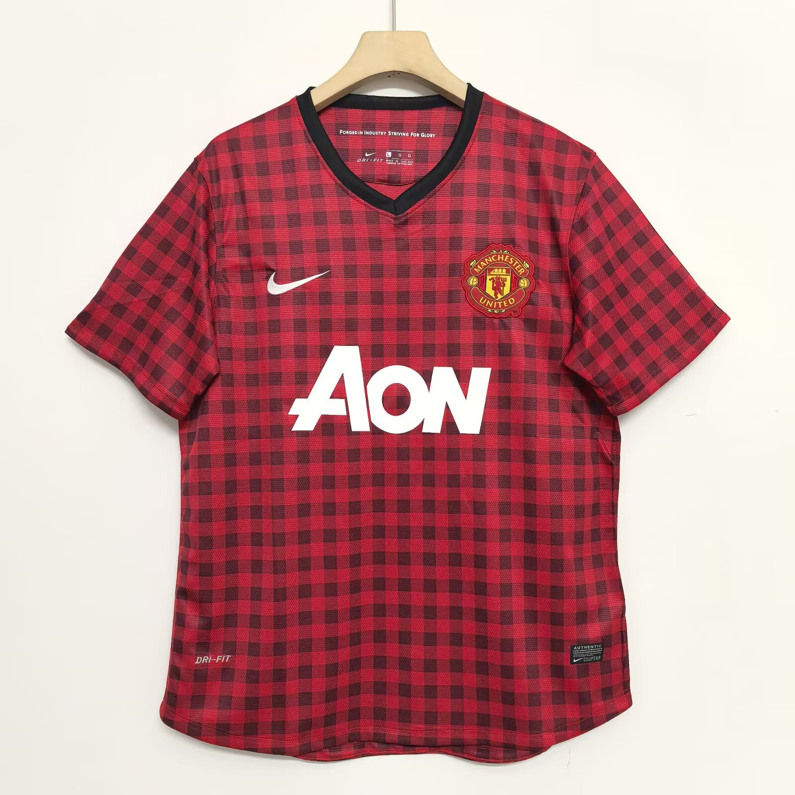 2012/13 Retro Version Manchester United Home Jersey