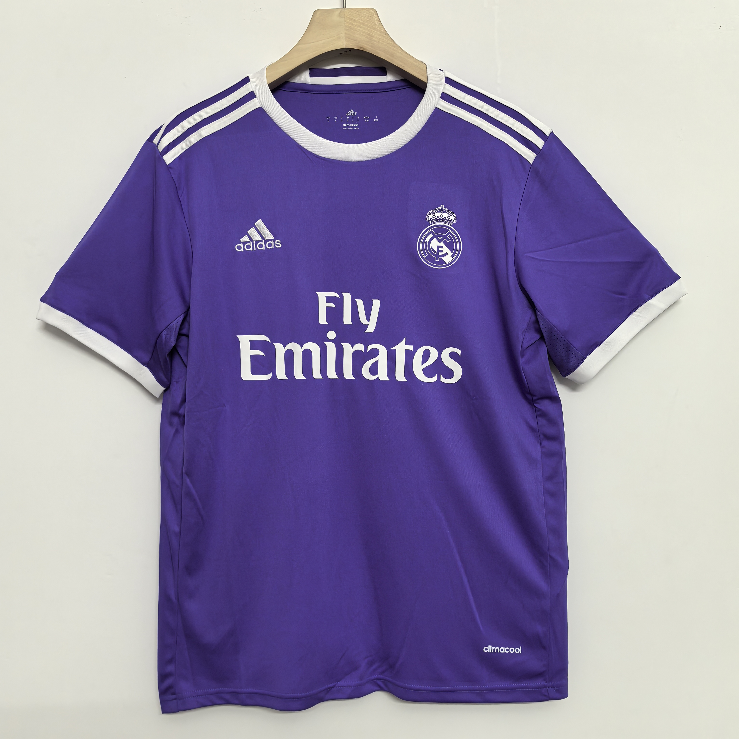 2016/17 Retro Version Real Madrid Home Jersey