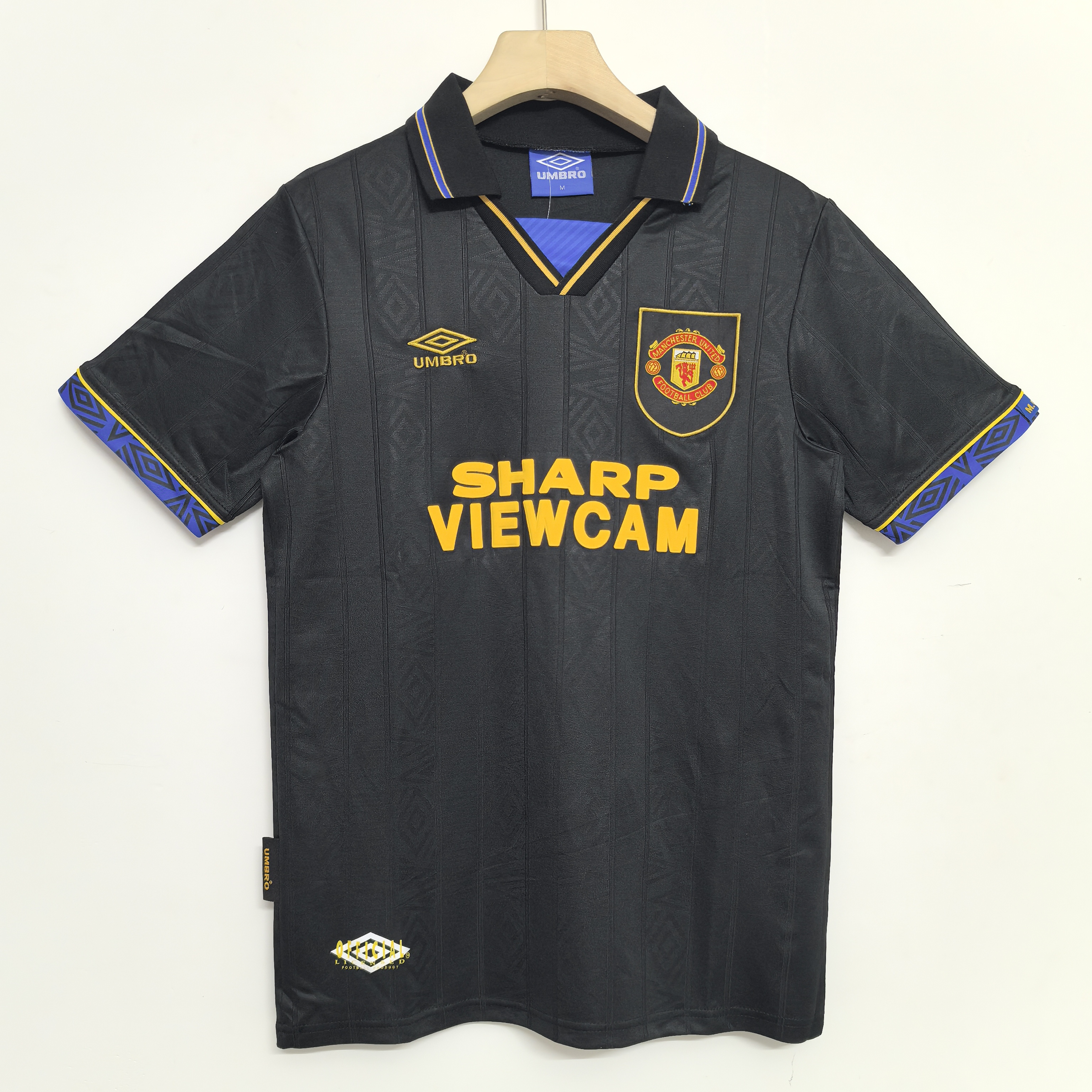 1993-94 Retro Version Manchester United Away Jersey