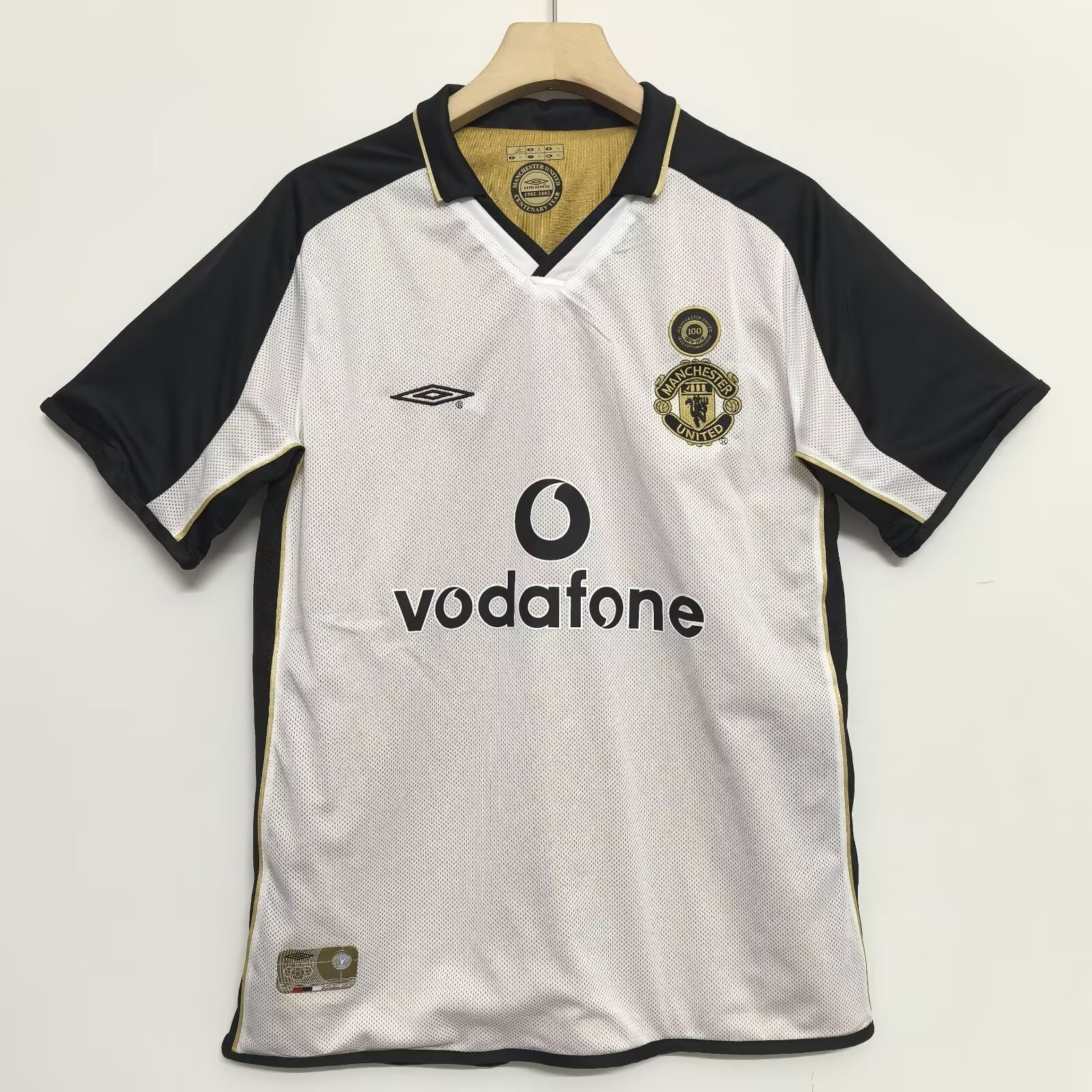 2001/2002 Retro Version Manchester United Away Jersey 