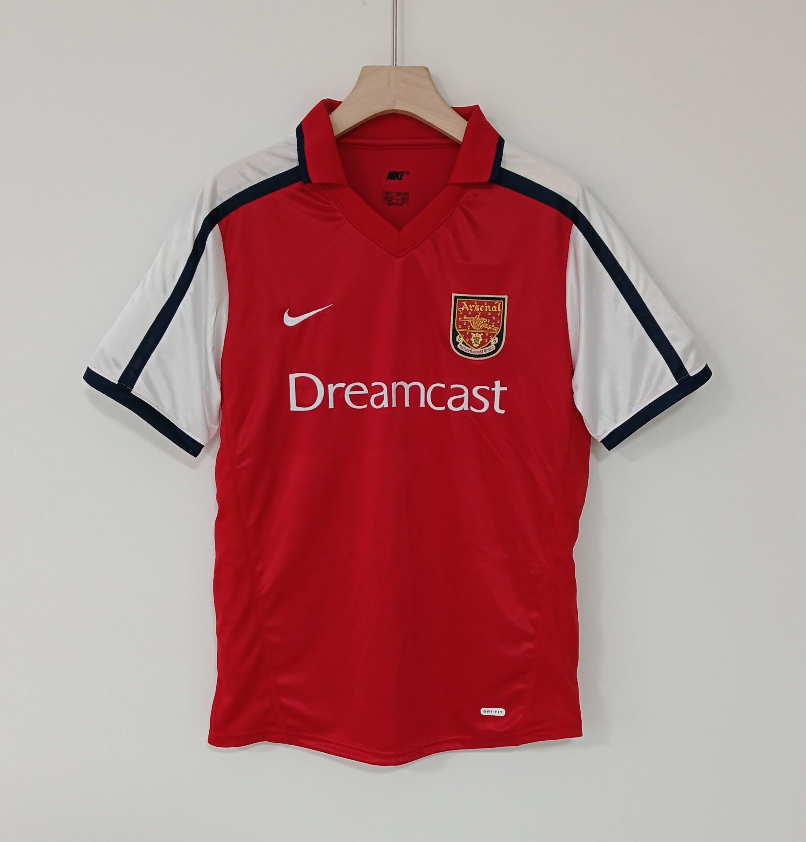 01-02 Retro Version Arsenal Home Jersey