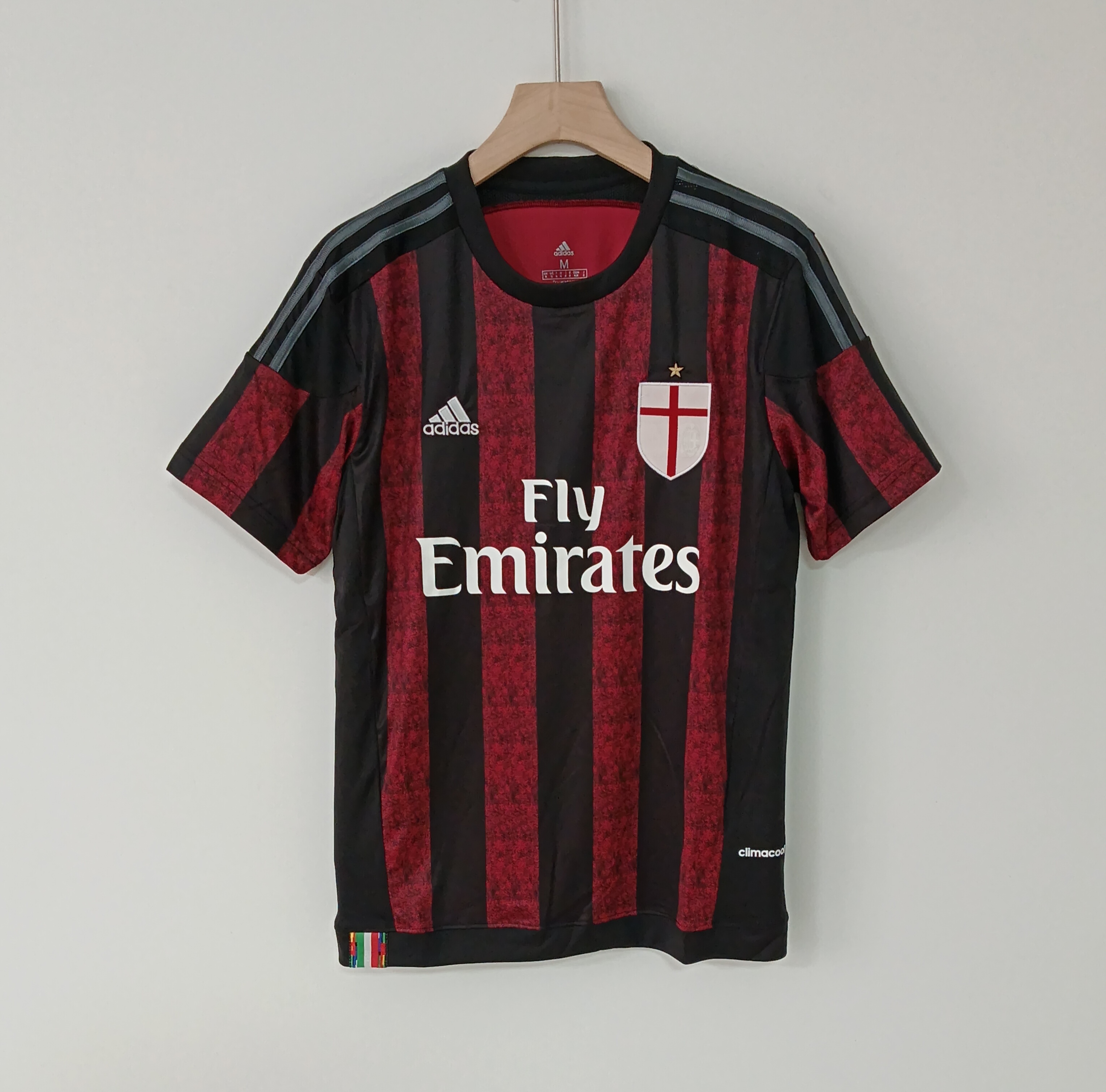 15-16 Retro Version AC Milan Home Jersey