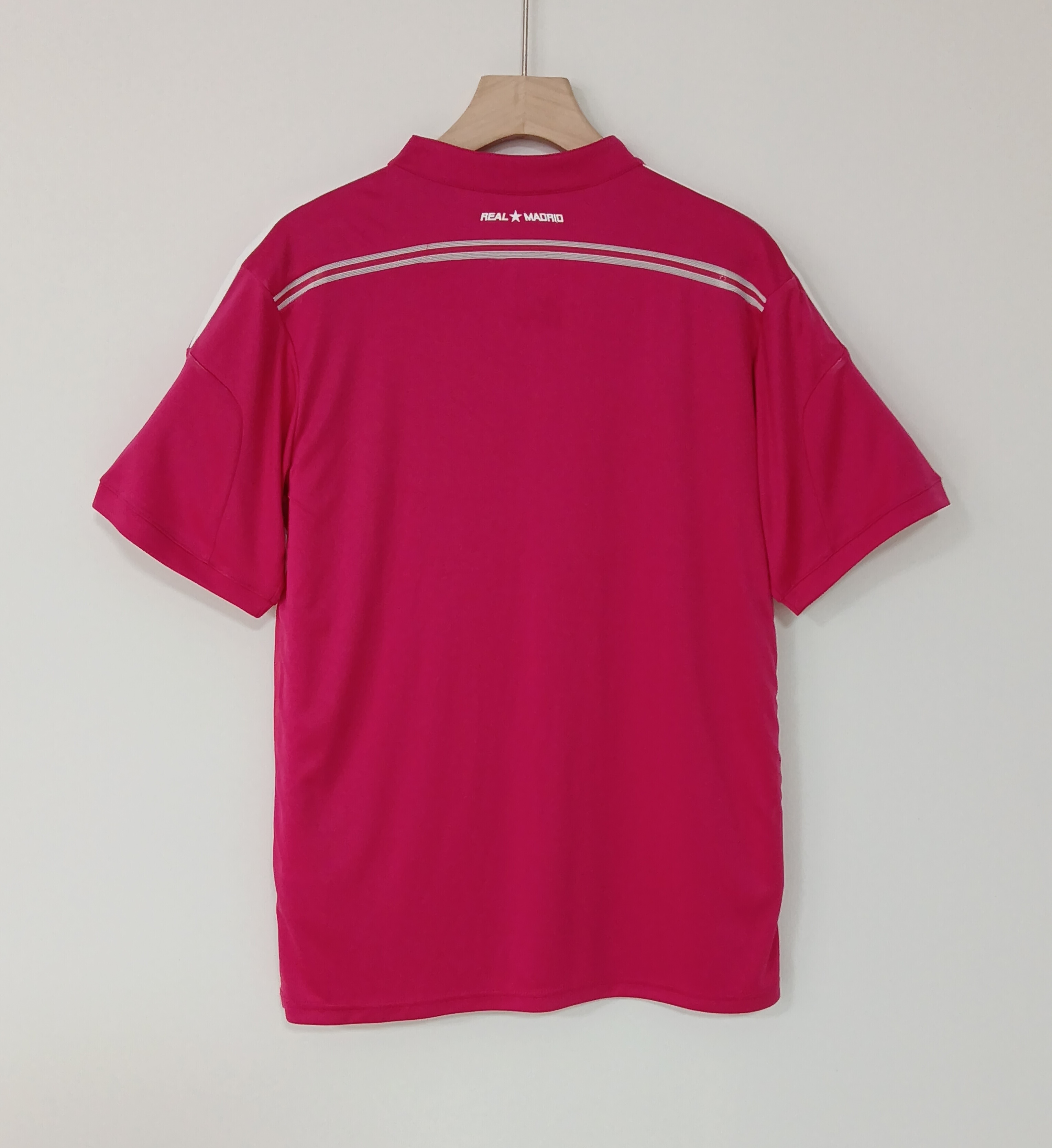 14-15 Retro Version Real Madrid Pink Away Jersey