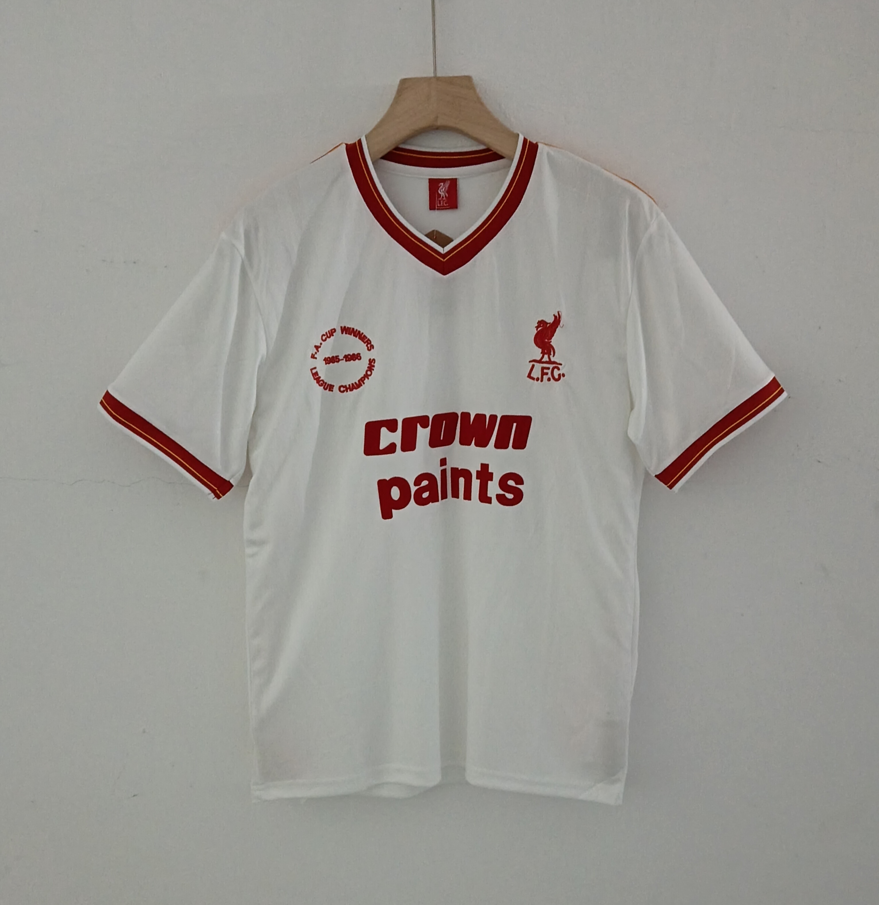 1985-1986 Liverpool FC Home Football Shirt