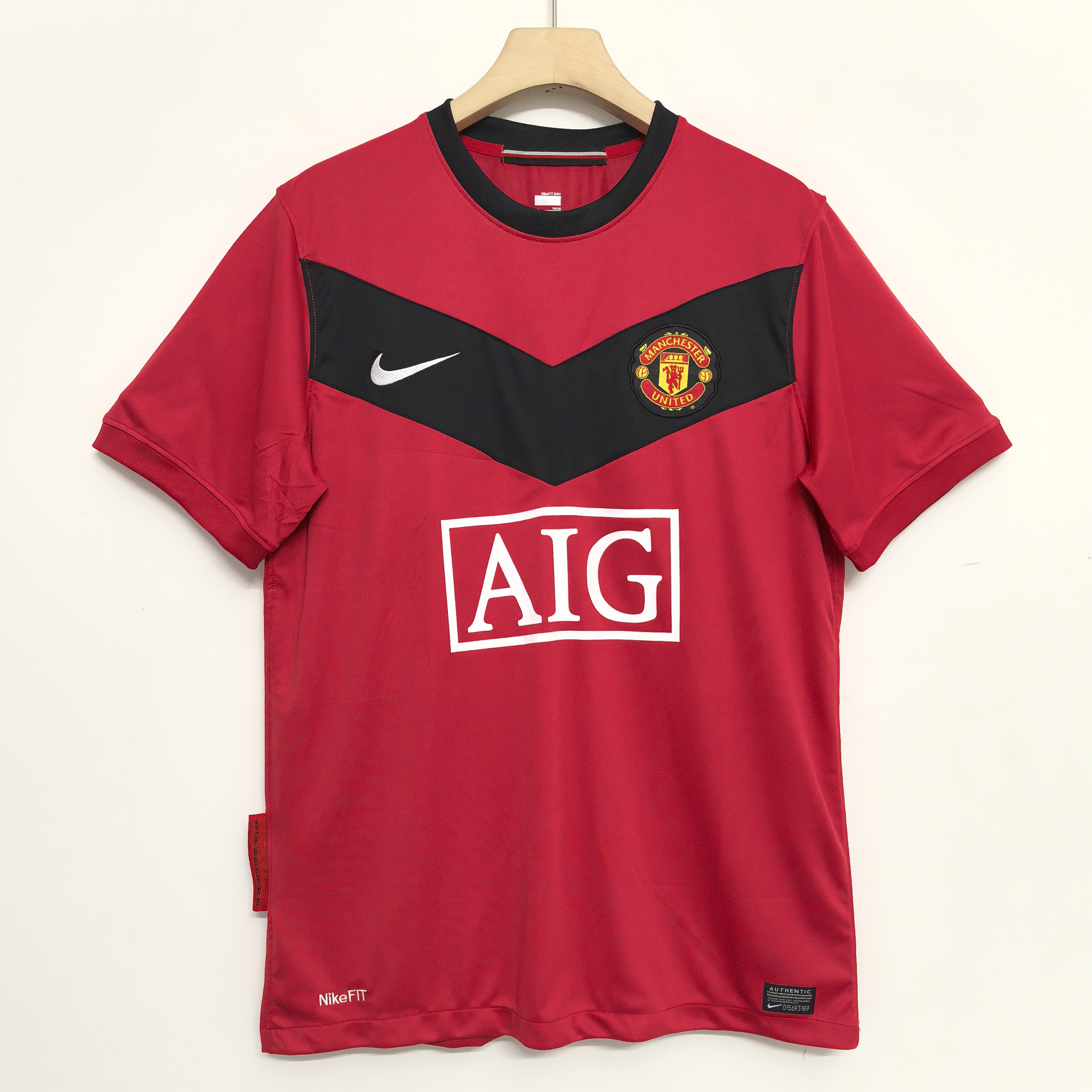 2009/2010 Retro Version Manchester United Home Jersey