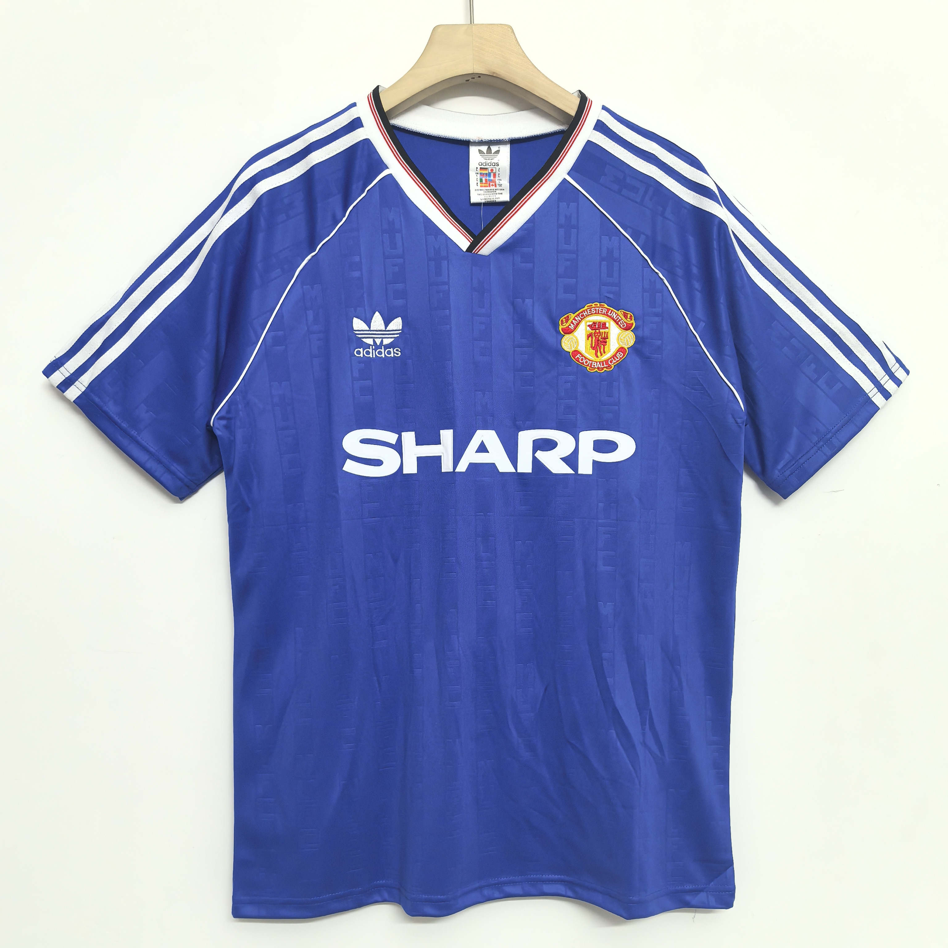 1988-90 Retro Version Manchester United Away Jersey