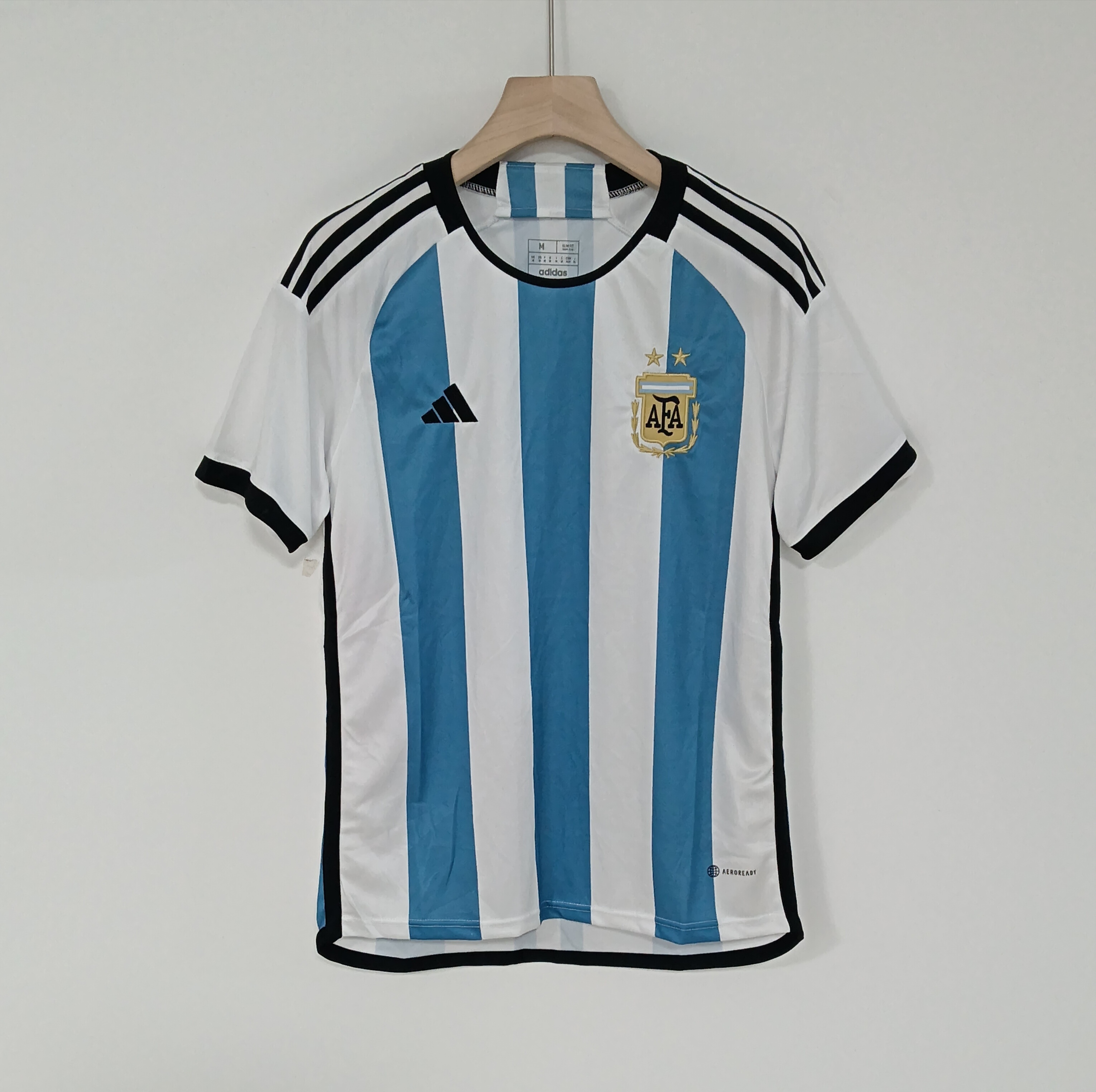 2022 Retro Version Argentina National Football Team Jersey