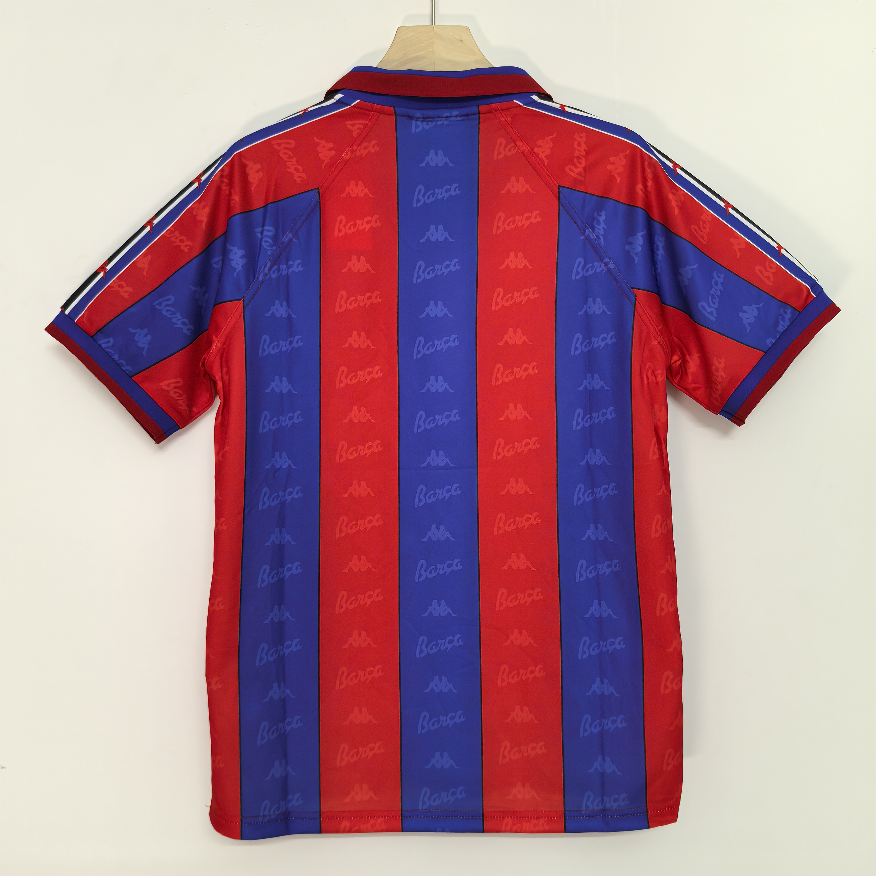 96-97 Retro Version FC Barcelona Home Jersey