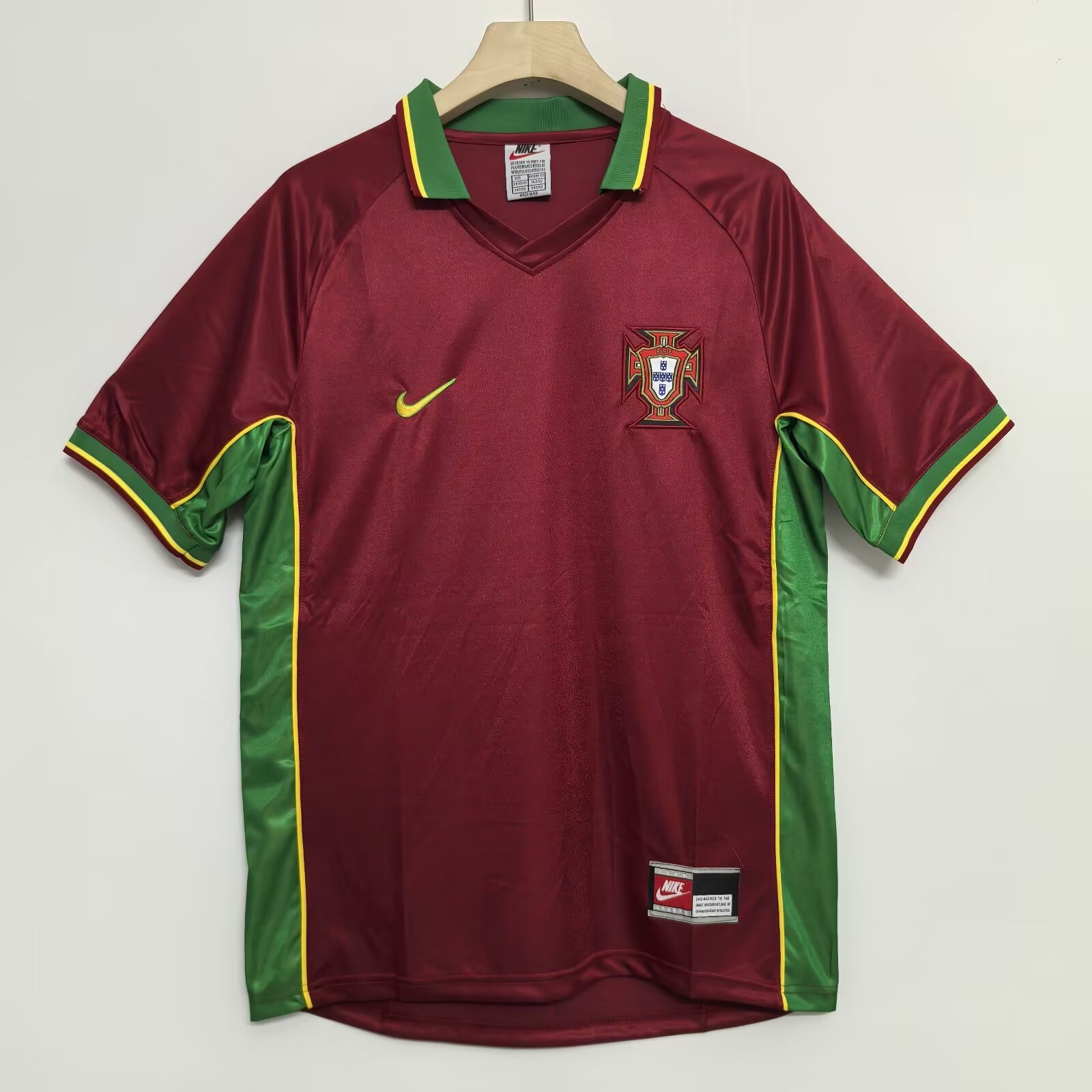 1998 Portugal National Team Soccer Jersey