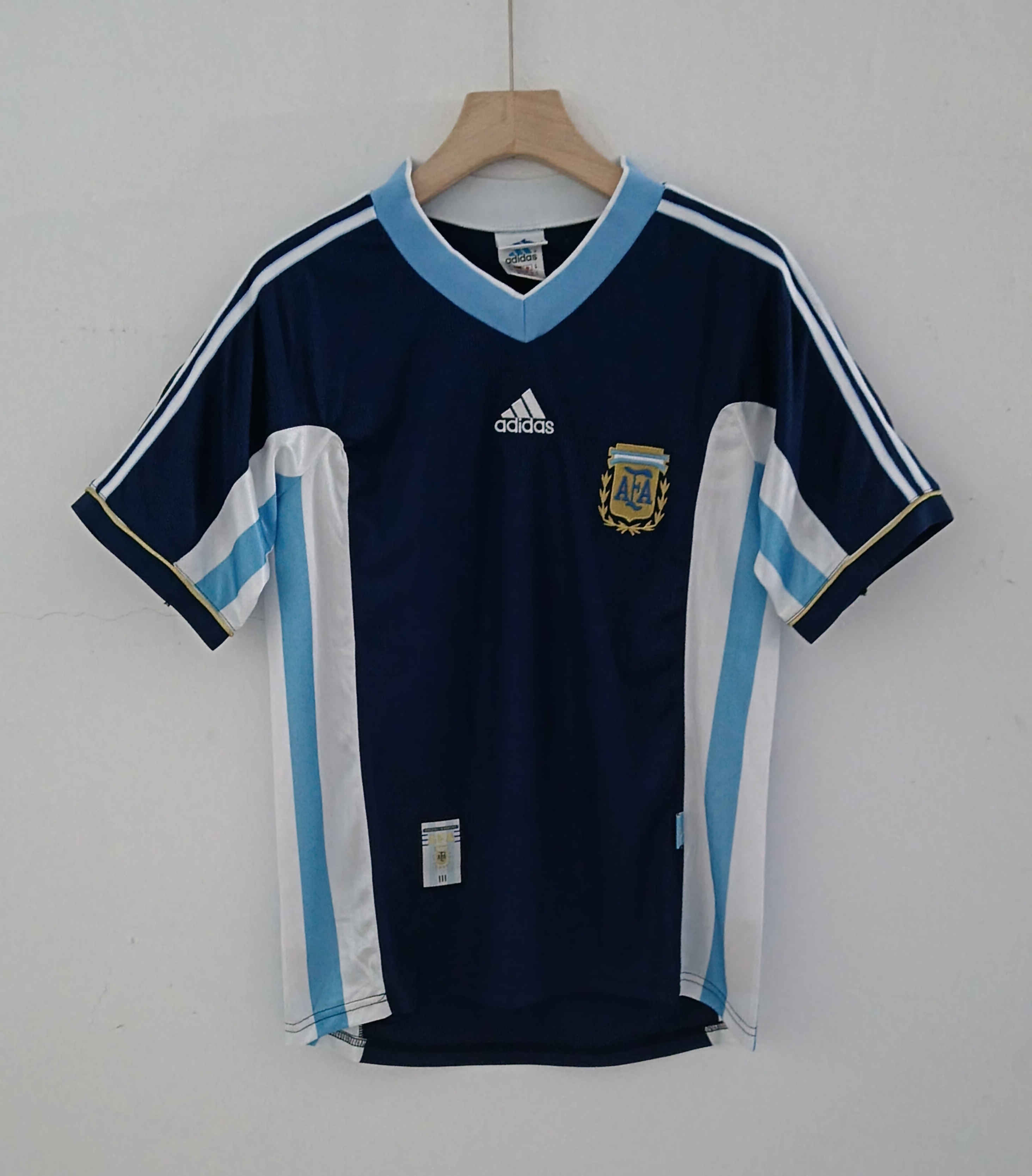 98 Retro Version Argentina National Football Away Jersey