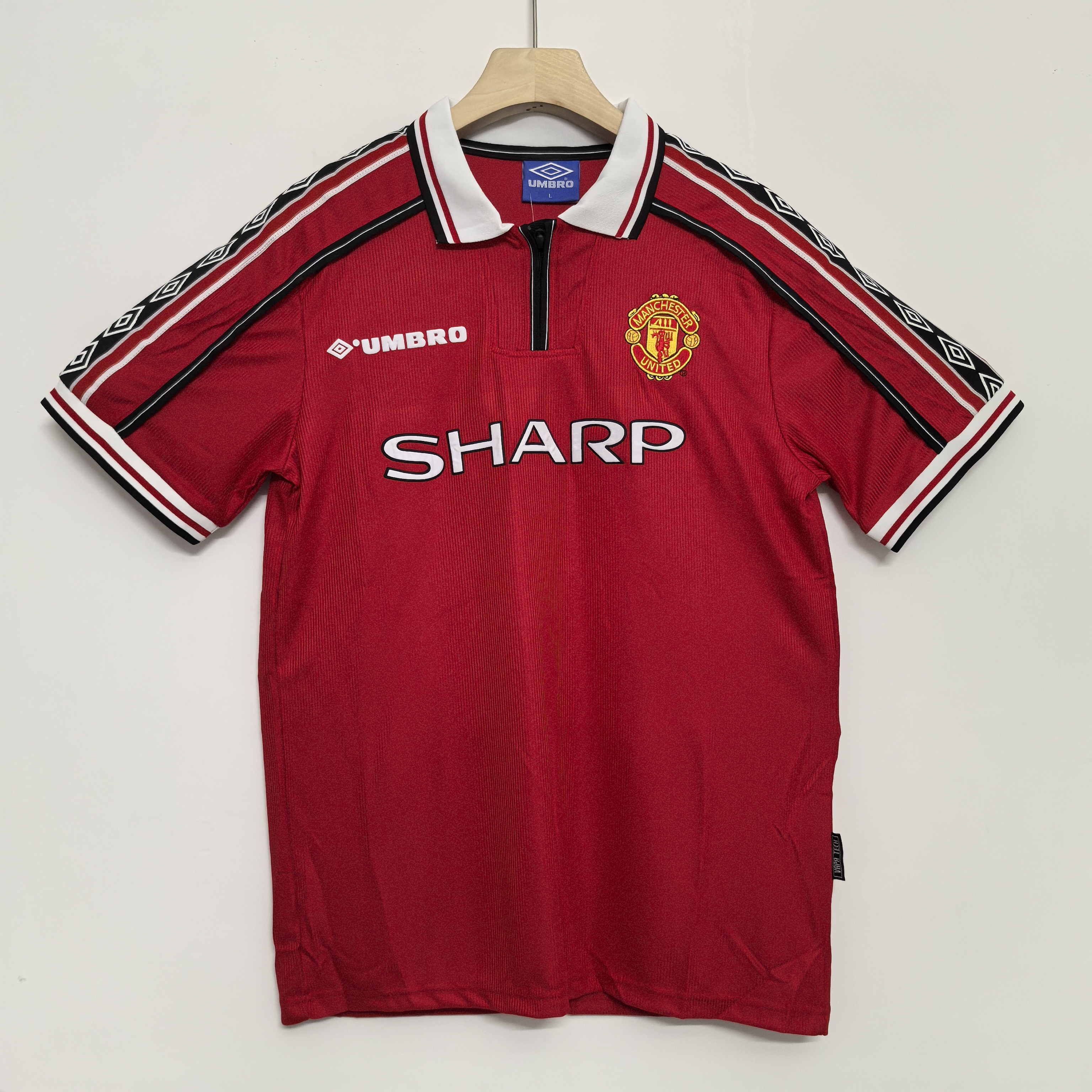 1998-1999 Manchester United Retro Home Jersey
