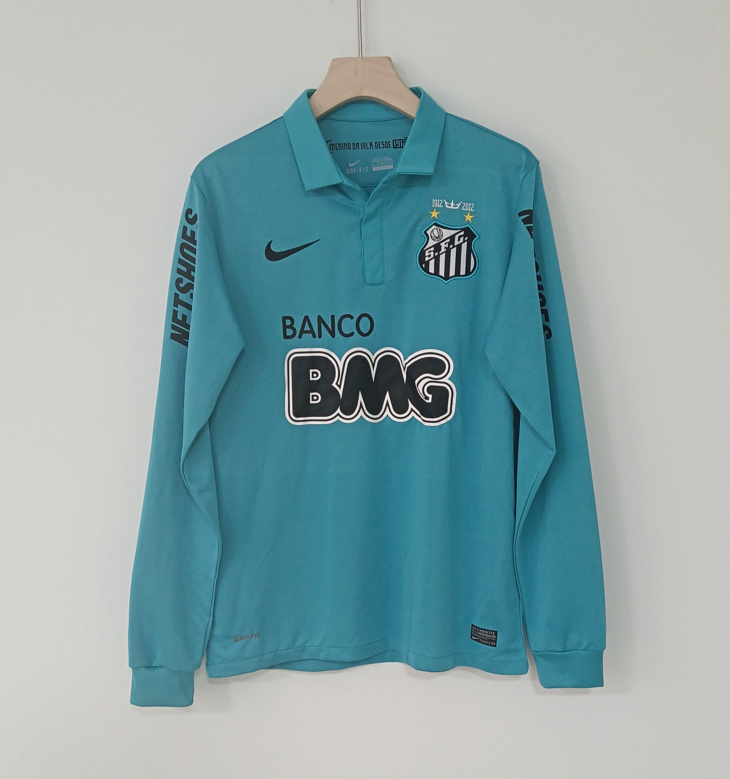 12-13 Retro Version Santos FC goalkeeper jersey