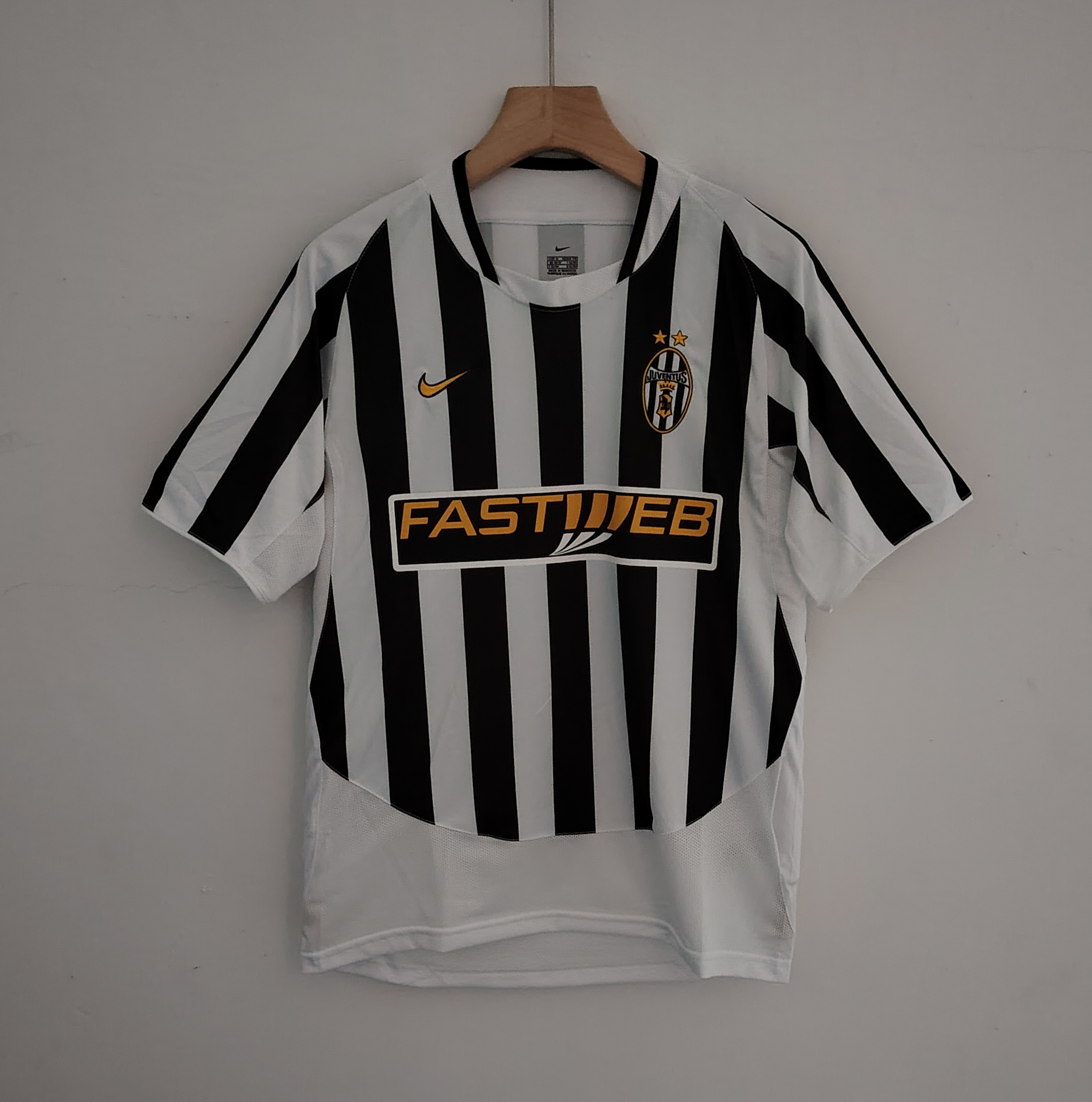 2003/04 Juventus FC Home Football Retro Version Jersey 