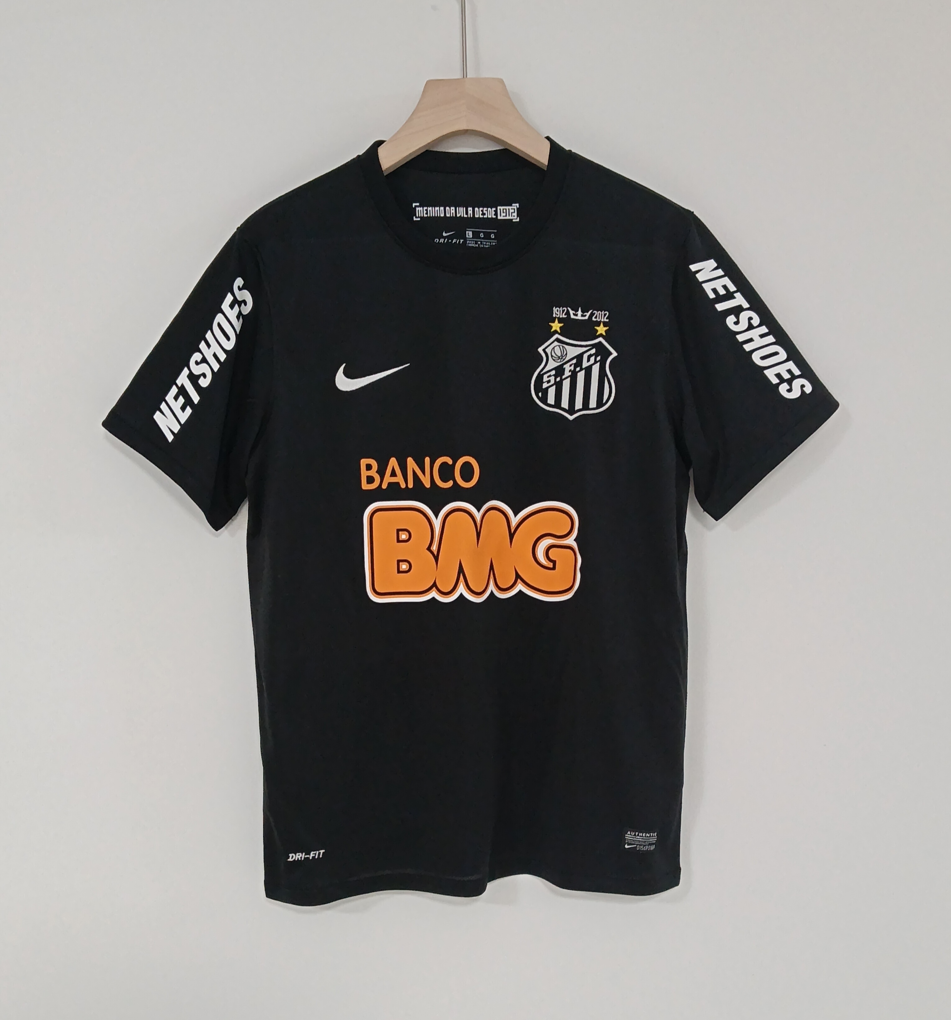12-13 Retro Version Santos FC Away Jersey