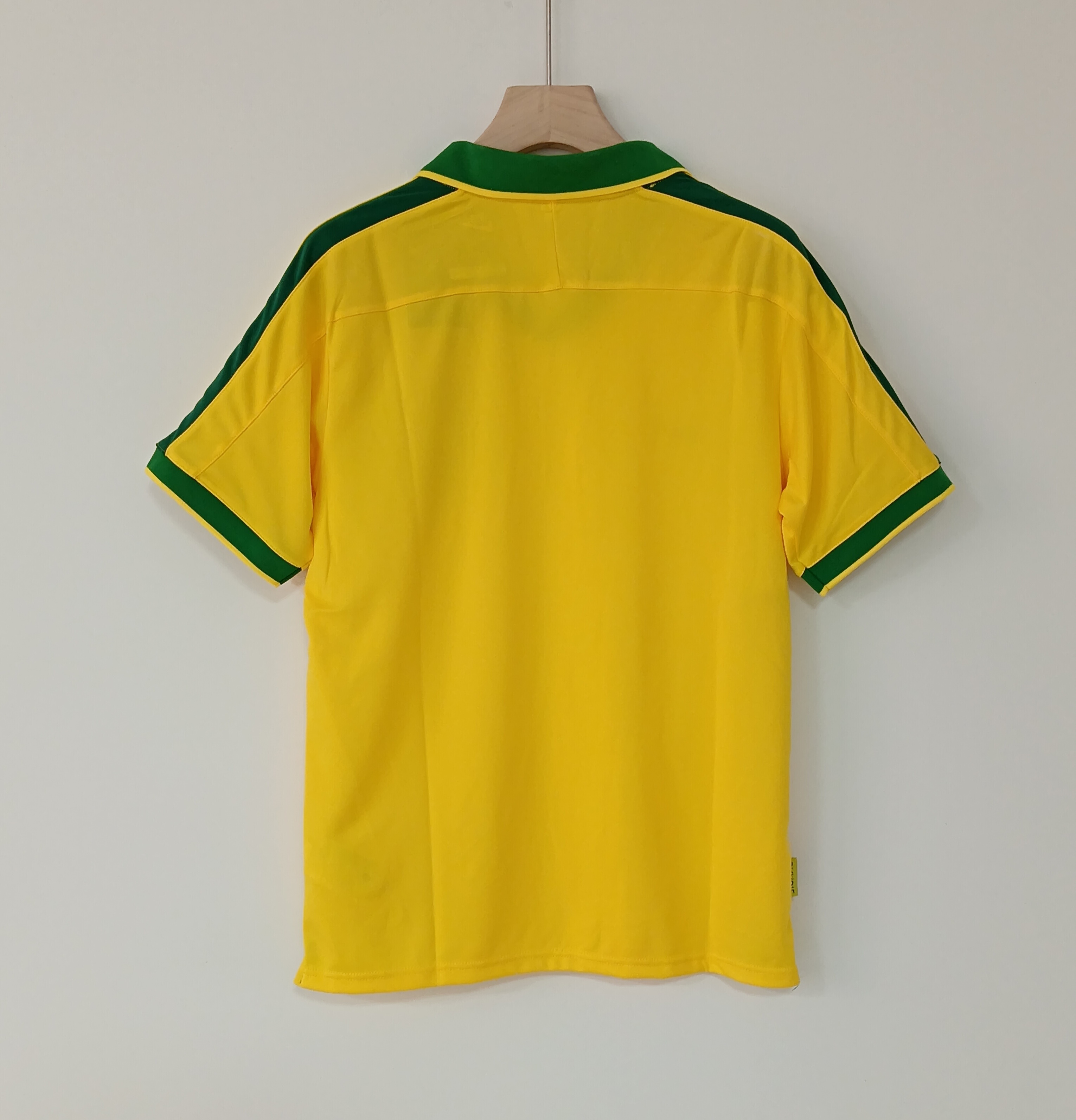 97 Retro Version Brazil National Football Team Jersey