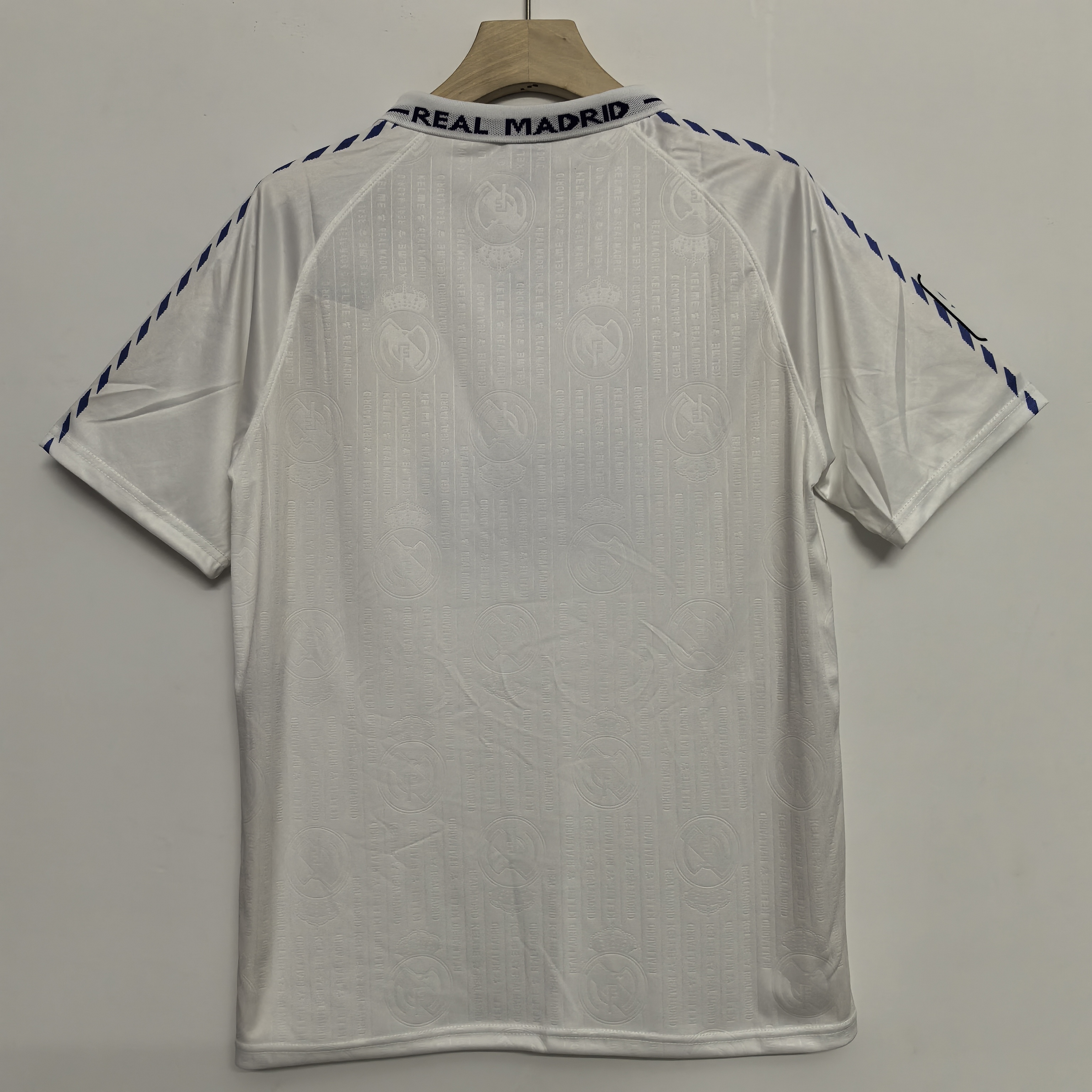 1996/97 Retro Version Real Madrid Home Jersey