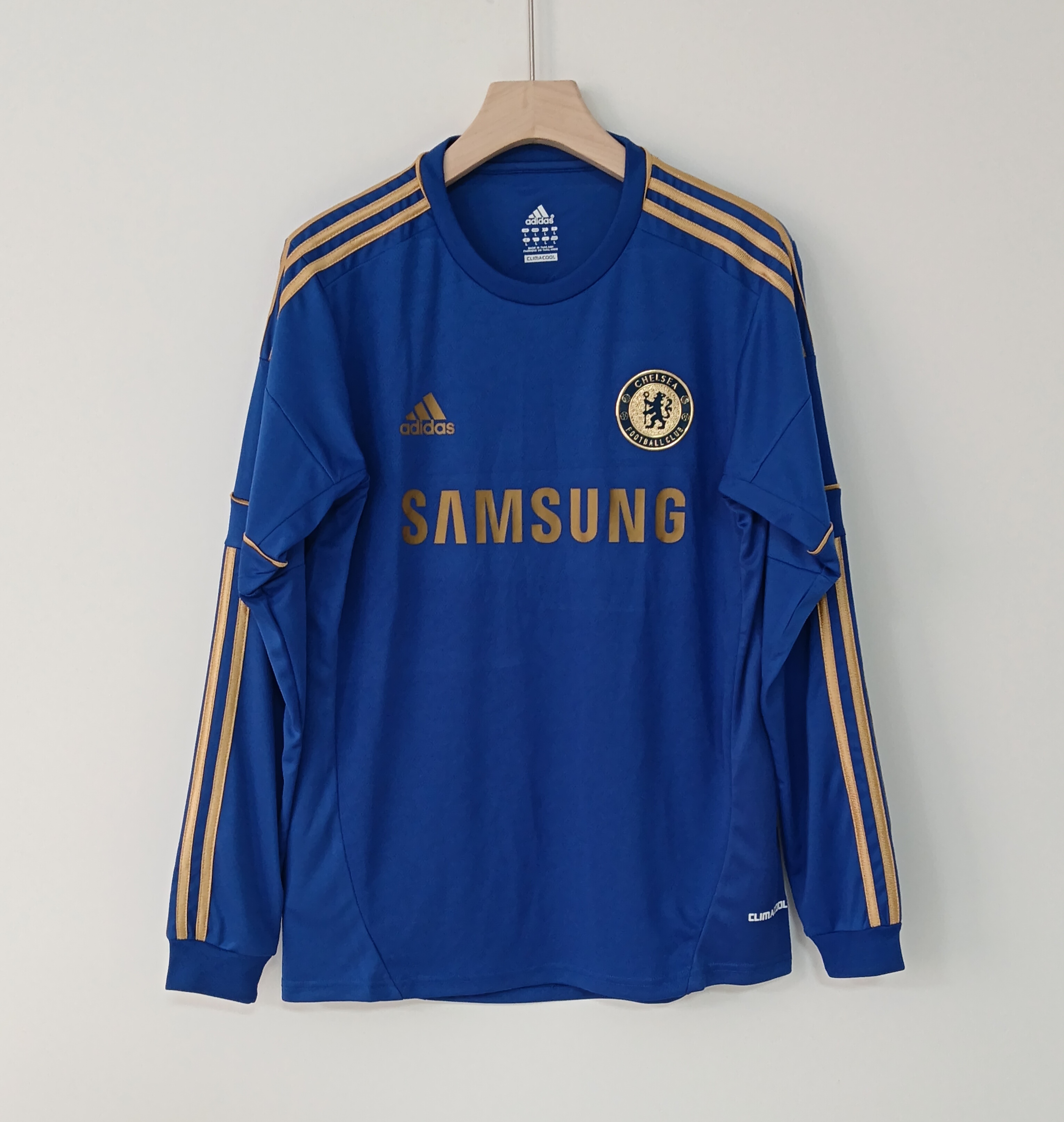 2012-13 Chelsea FC Long Sleeve Adidas Retro Jersey