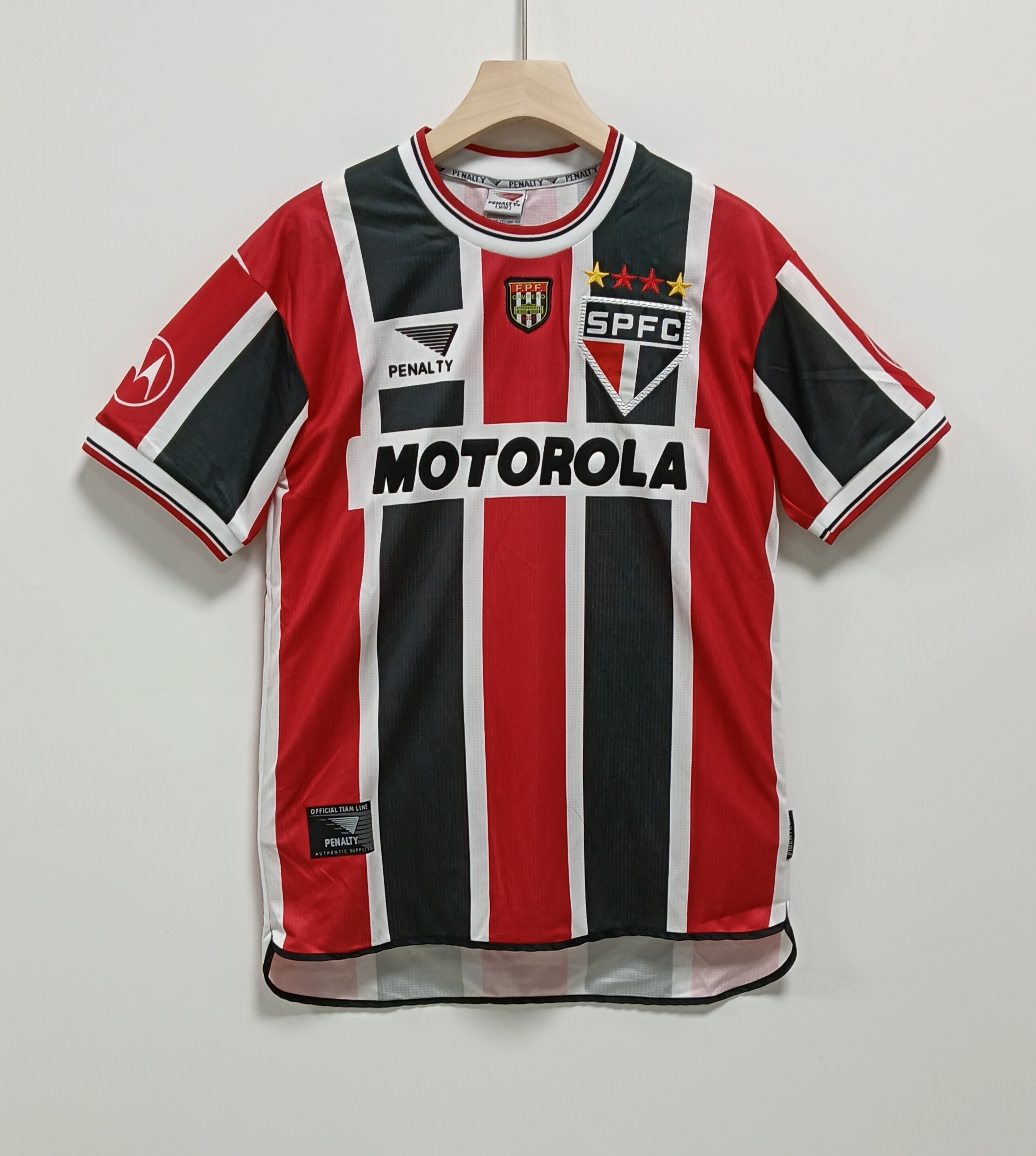 2000 São Paulo FC Retro Soccer Jersey