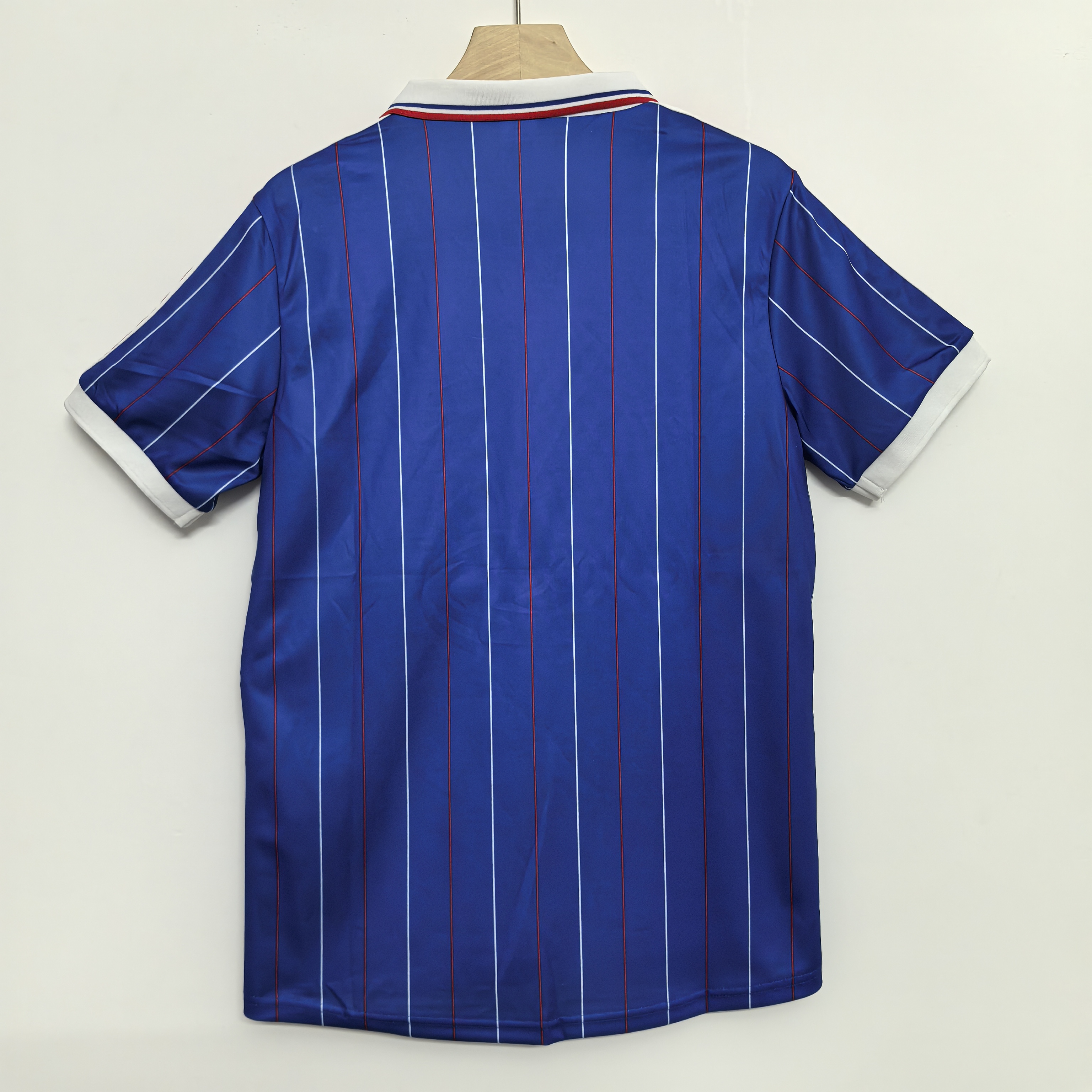 82 Retro Version France National Team Retro Football Jersey