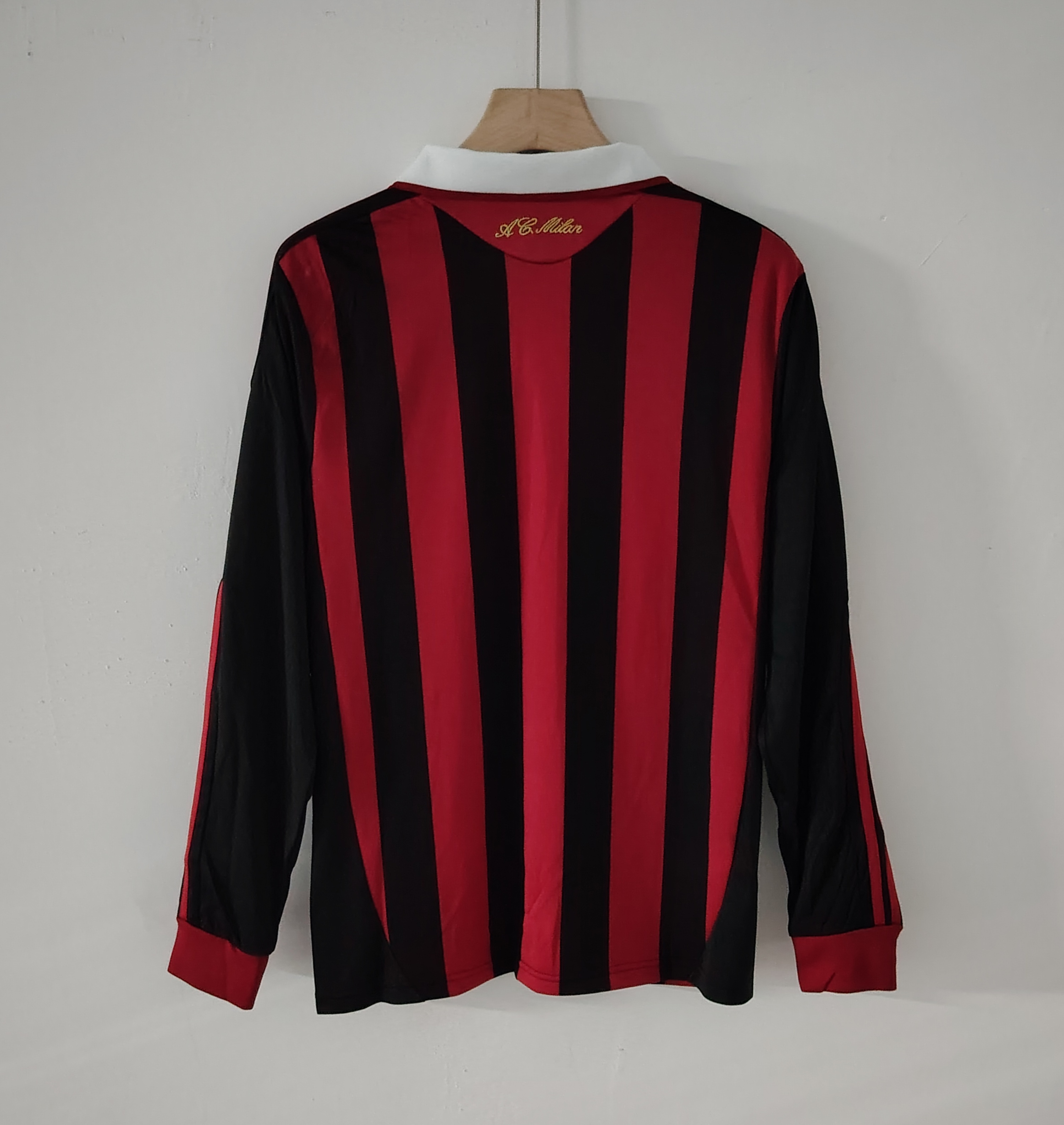 09-10 Retro Version AC Milan Home & Long sleeves Jersey 