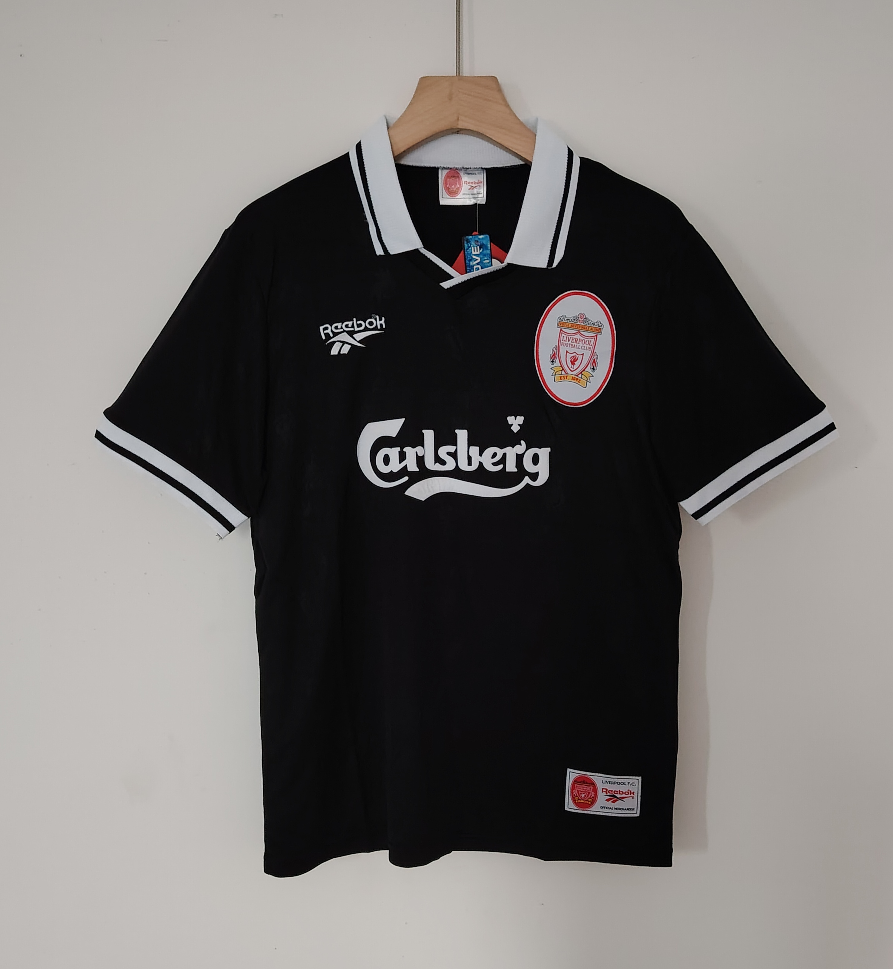 96-97 Vintage Liverpool FC Away Football Shirt