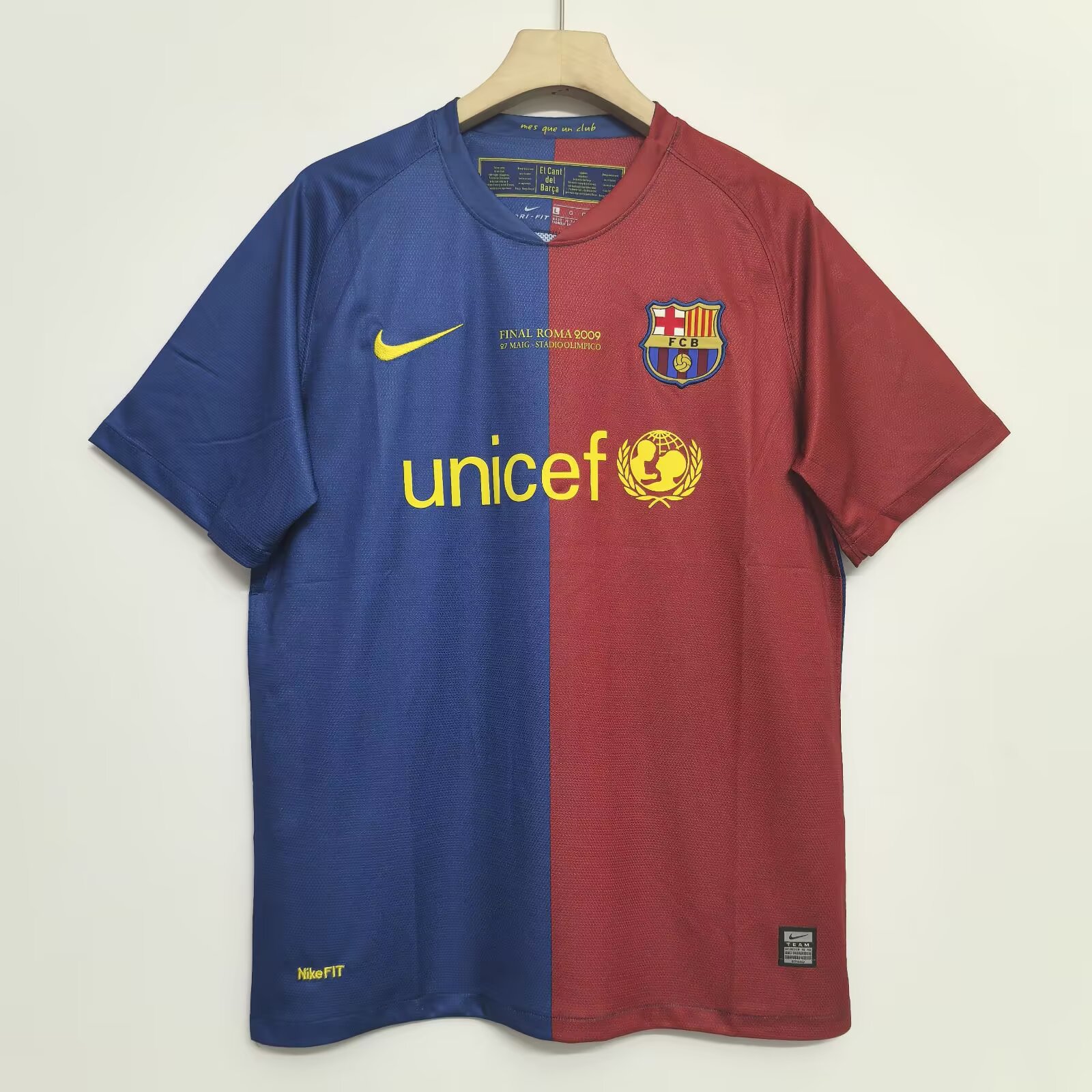 2008 Retro Version FC Barcelona Home Jersey