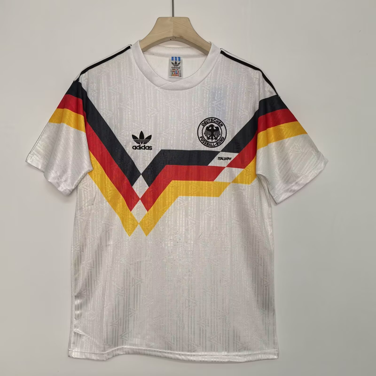 90 Retro Version Germany National Football Team Retro Jersey