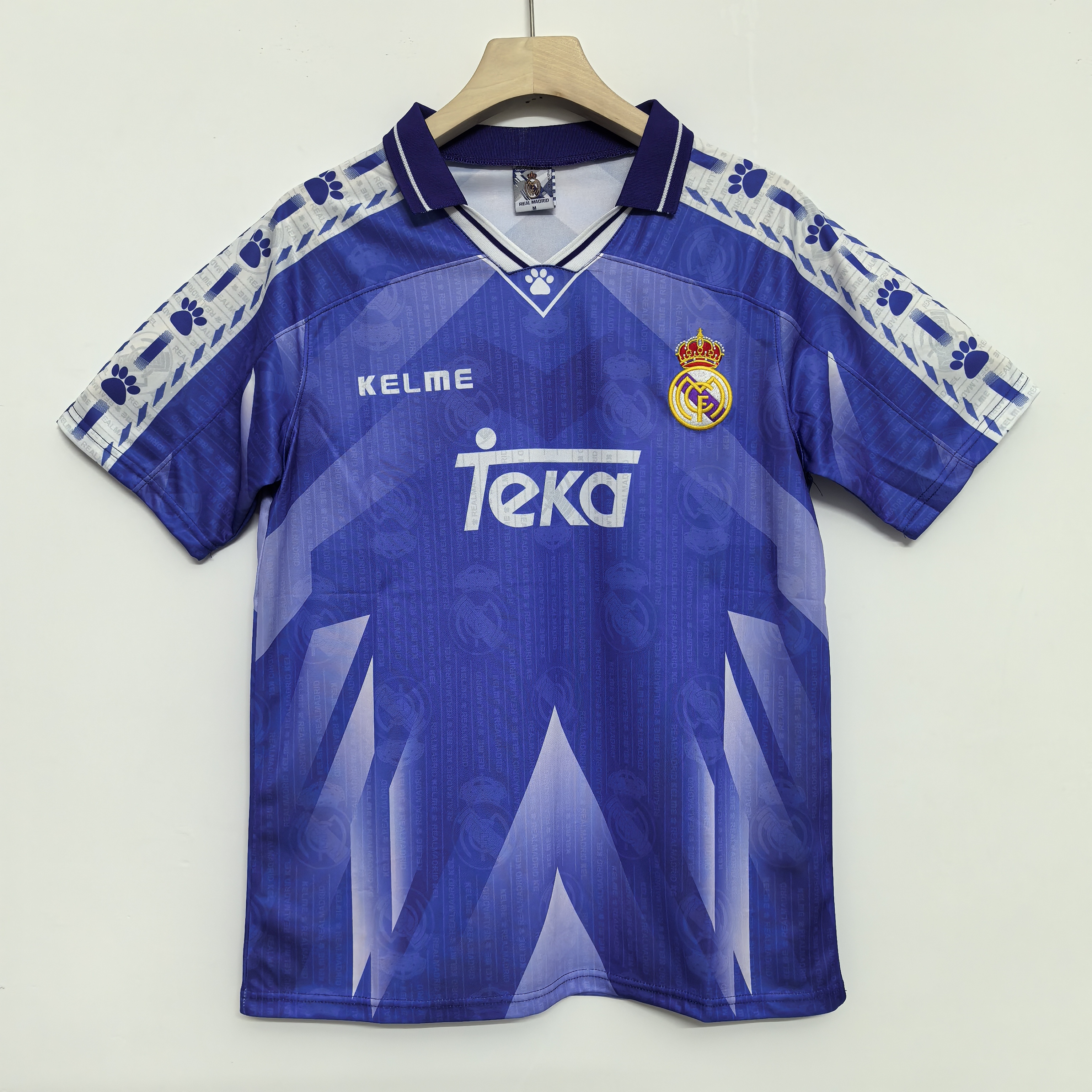 1996-97 Retro Version Real Madrid Away Jersey