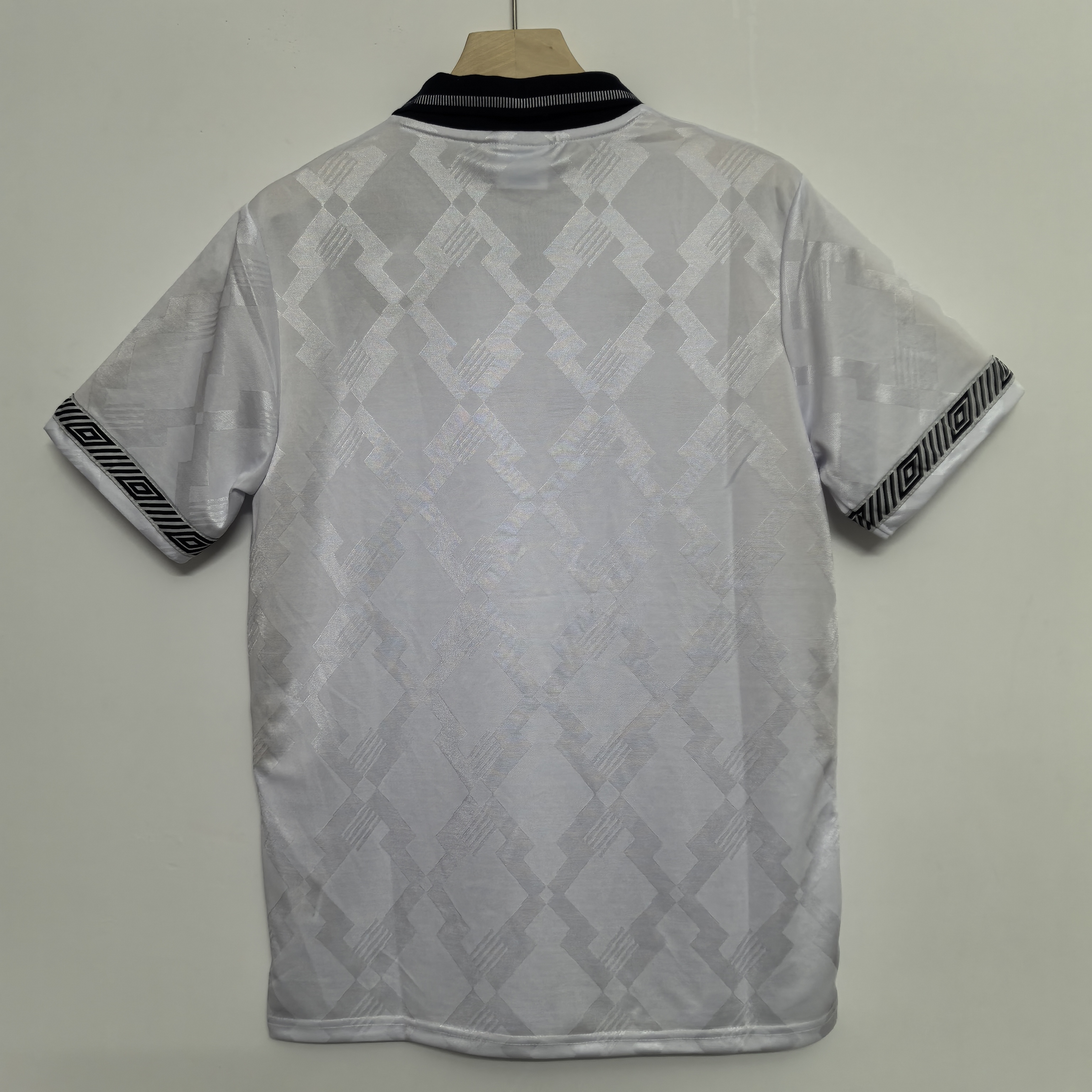 1990 Retro Version England National Football Team Jersey