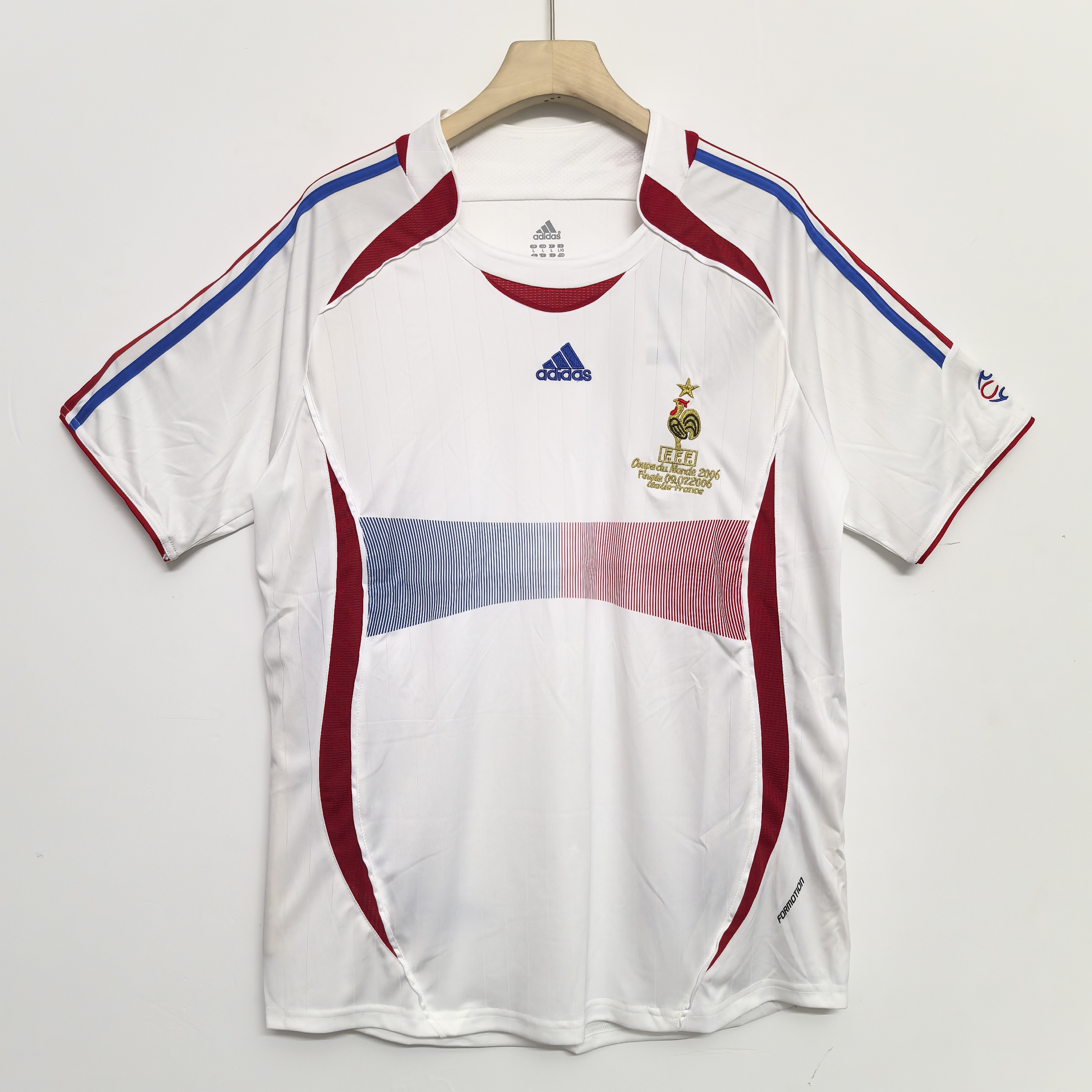 2006 Retro Version France National Football Team Jersey