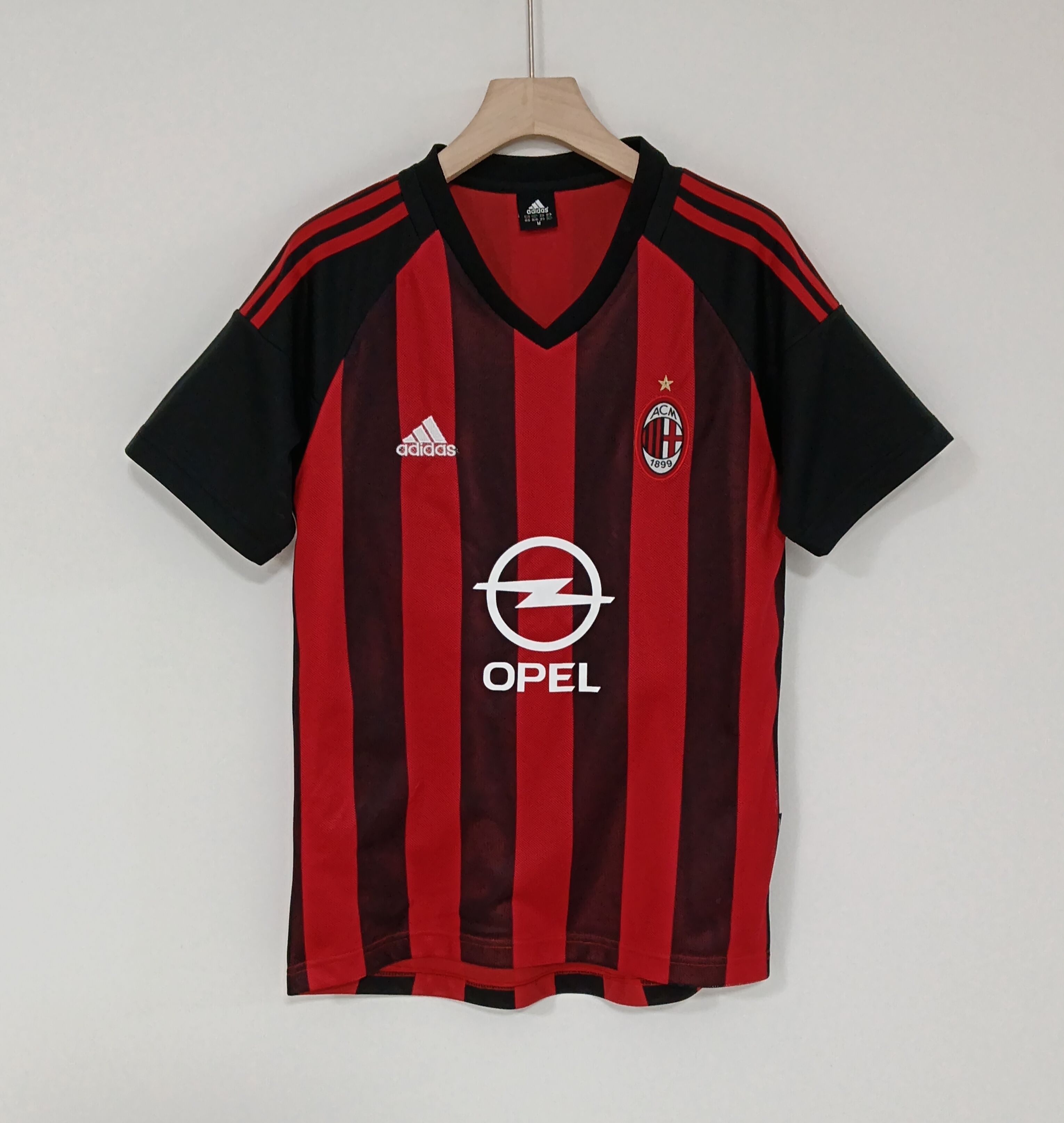 02-03 Retro Version AC Milan Home Jersey