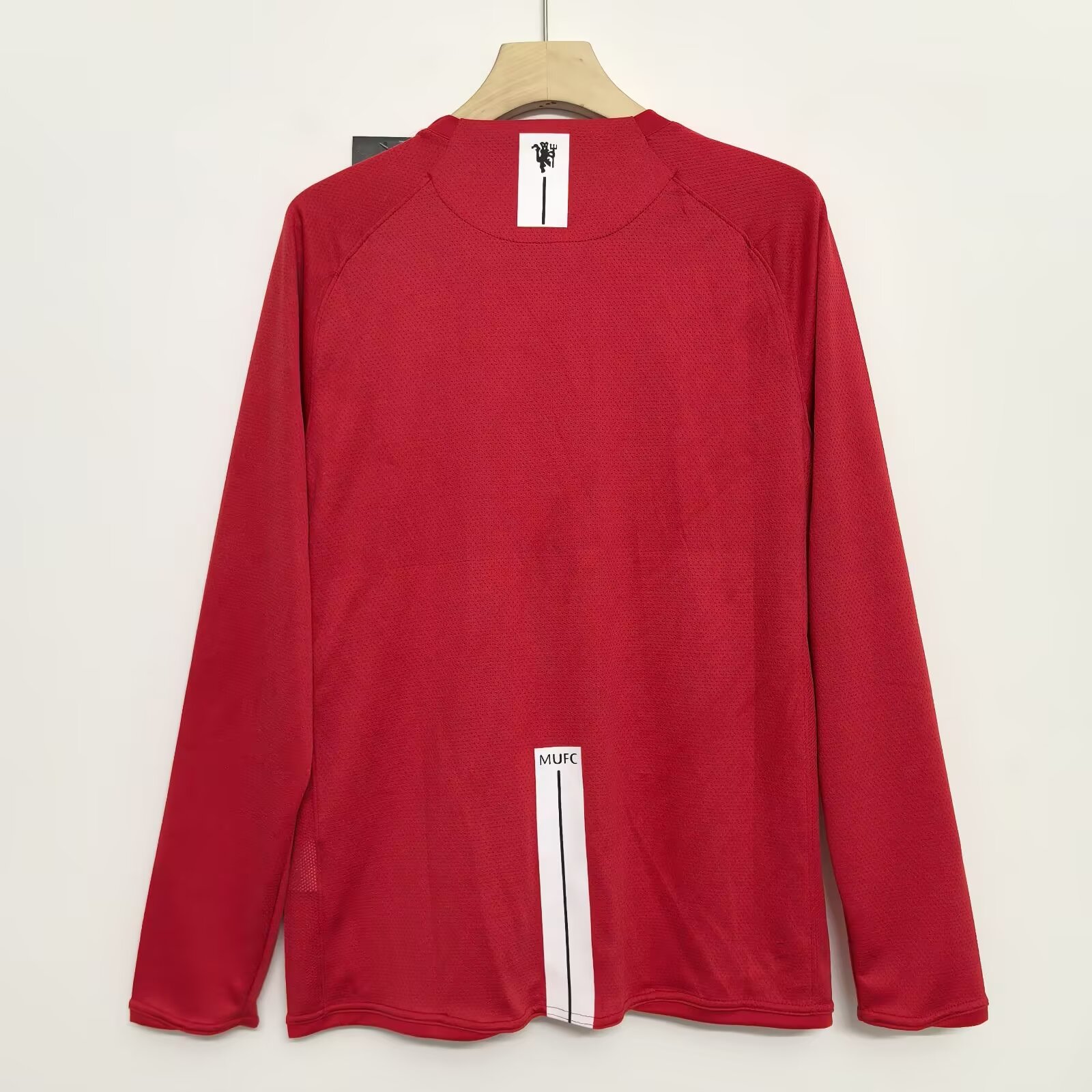 07/08 Retro Version Manchester United Final Long Sleeve Jersey