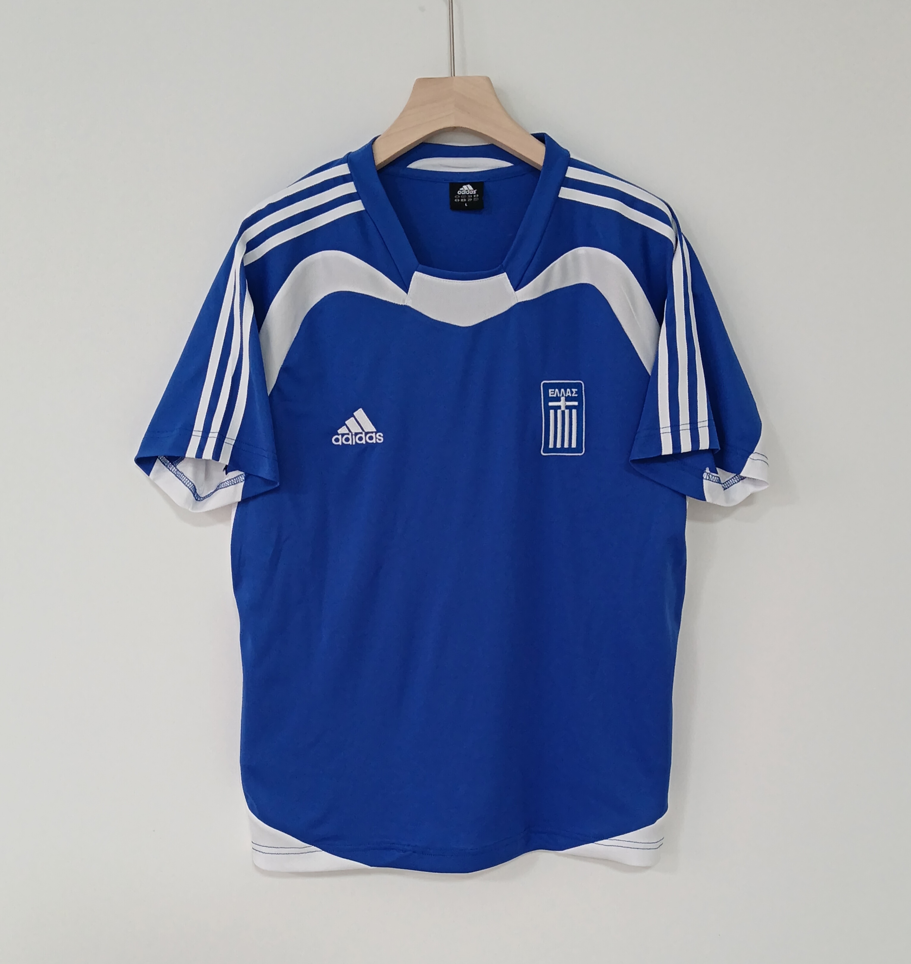 2004-06 Retro Version Greece National Football Team Jersey