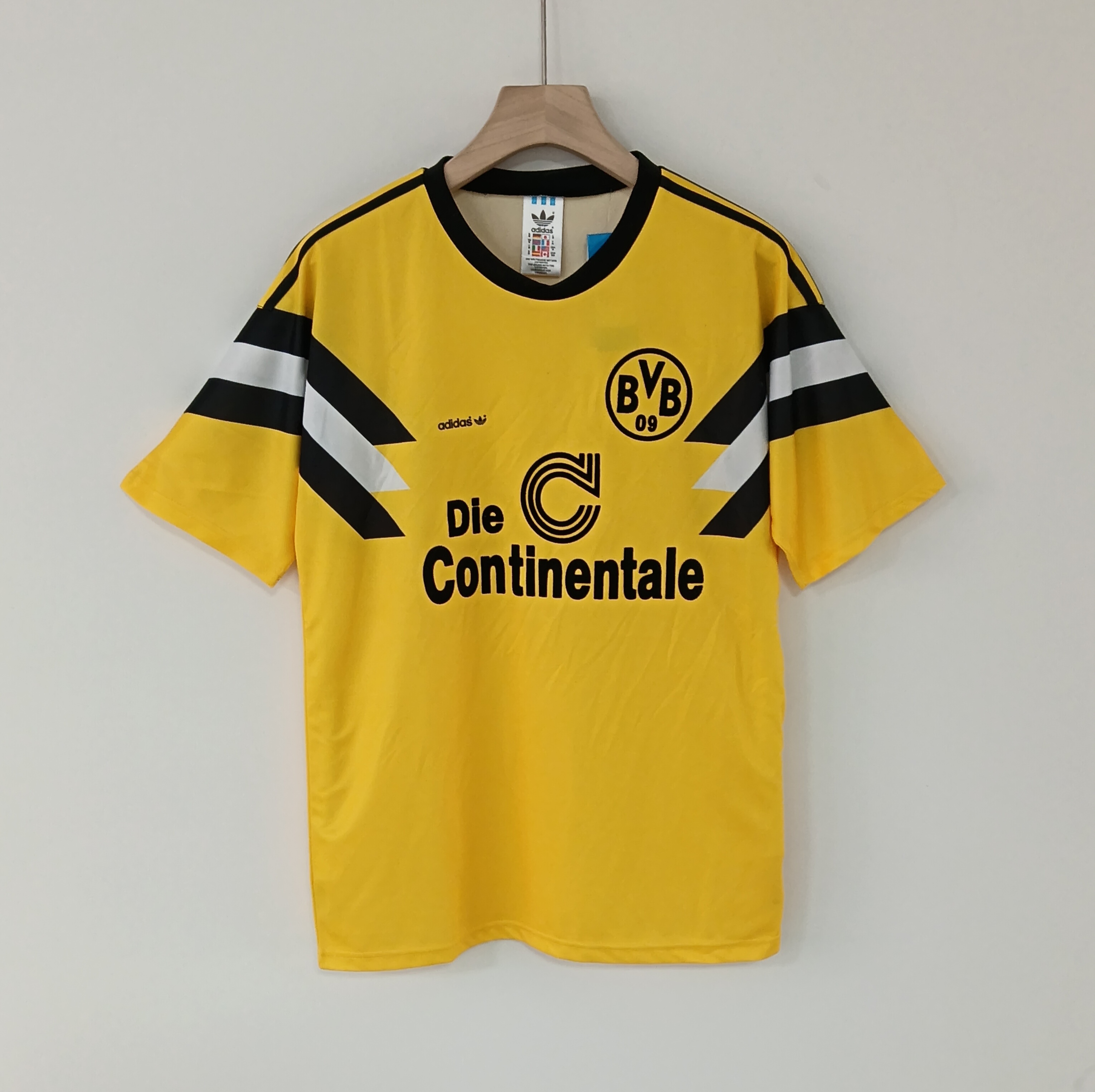 89 Retro Version Borussia Dortmund Vintage Football Jersey