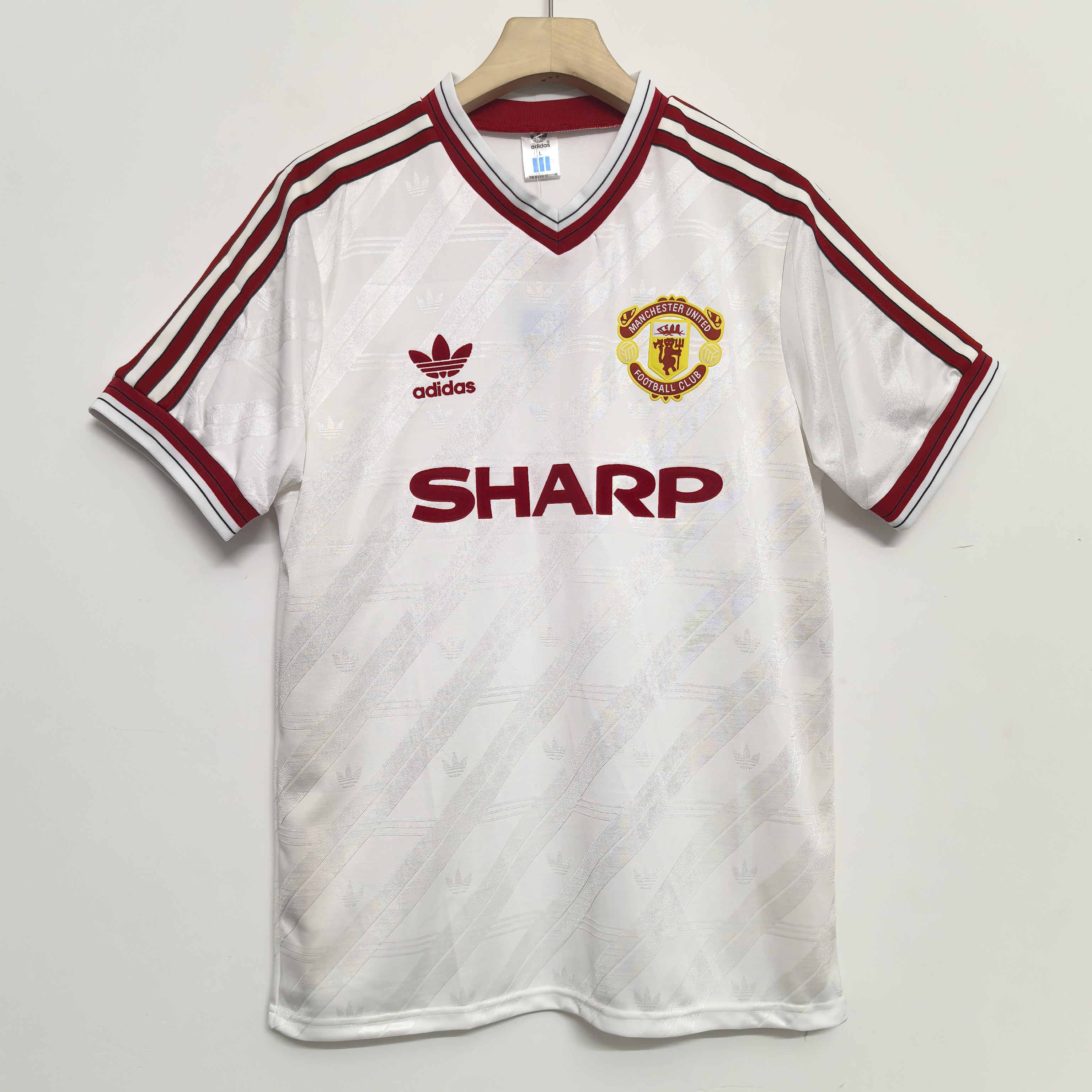 1986-88 Retro Version Manchester United Away Jersey