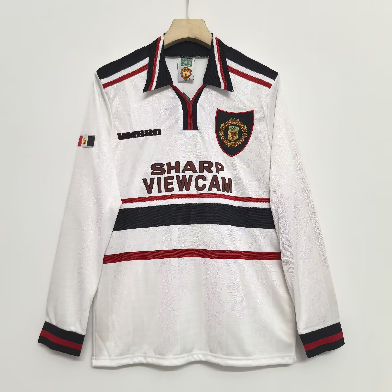 98-99 Manchester United Away Retro Jersey