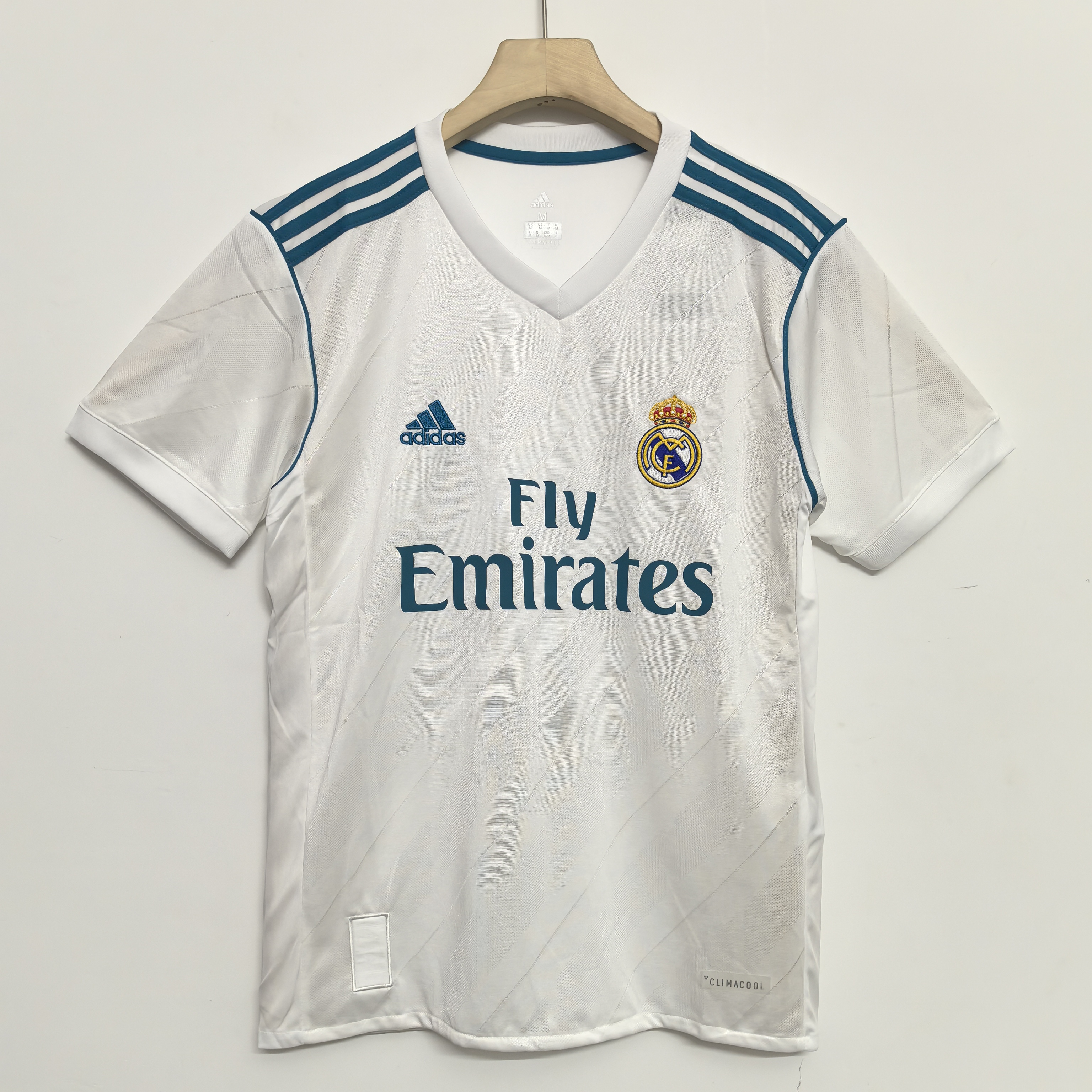 2017/2018 Retro Version Real Madrid Home Jersey