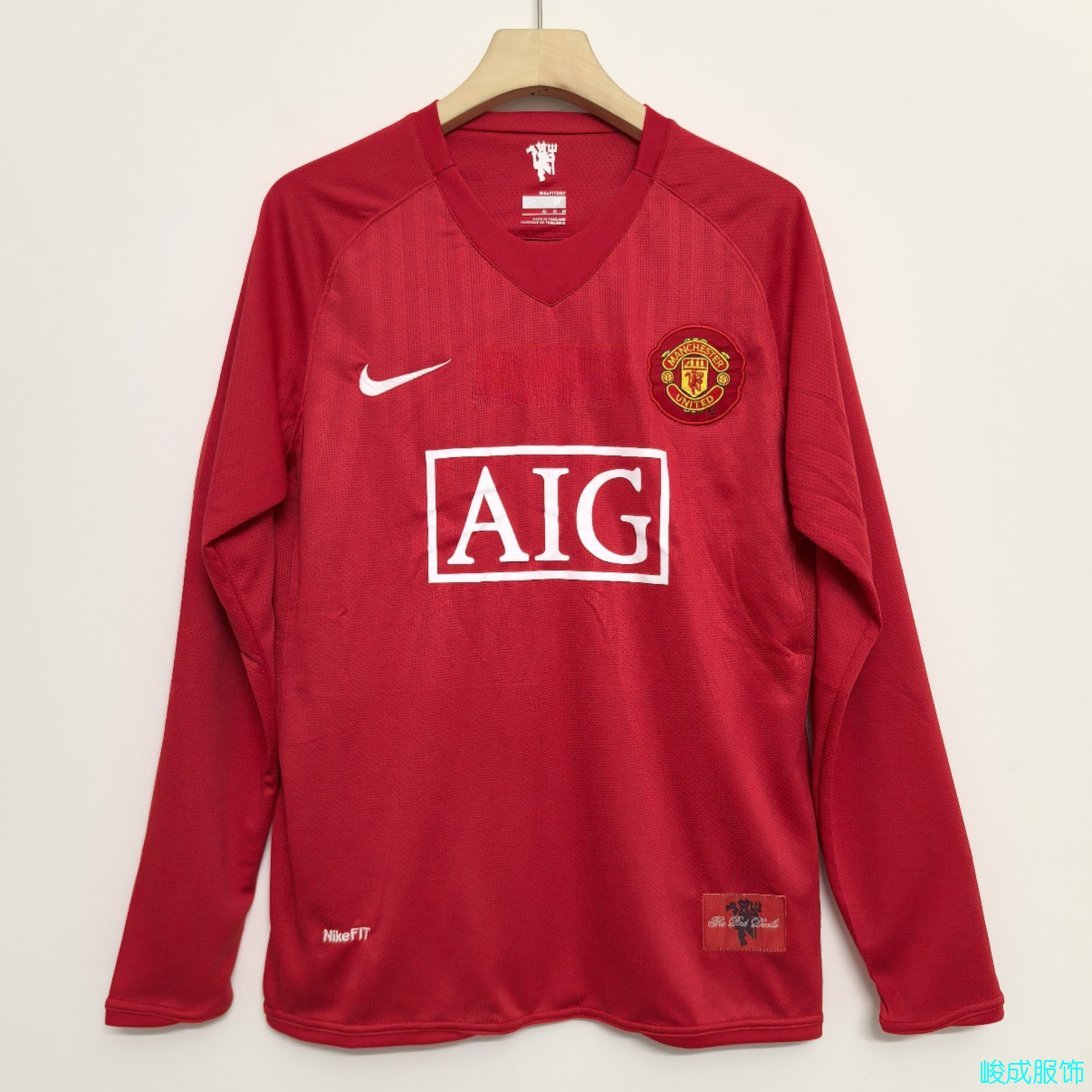 2007/08 Retro Version Manchester United Home Jersey