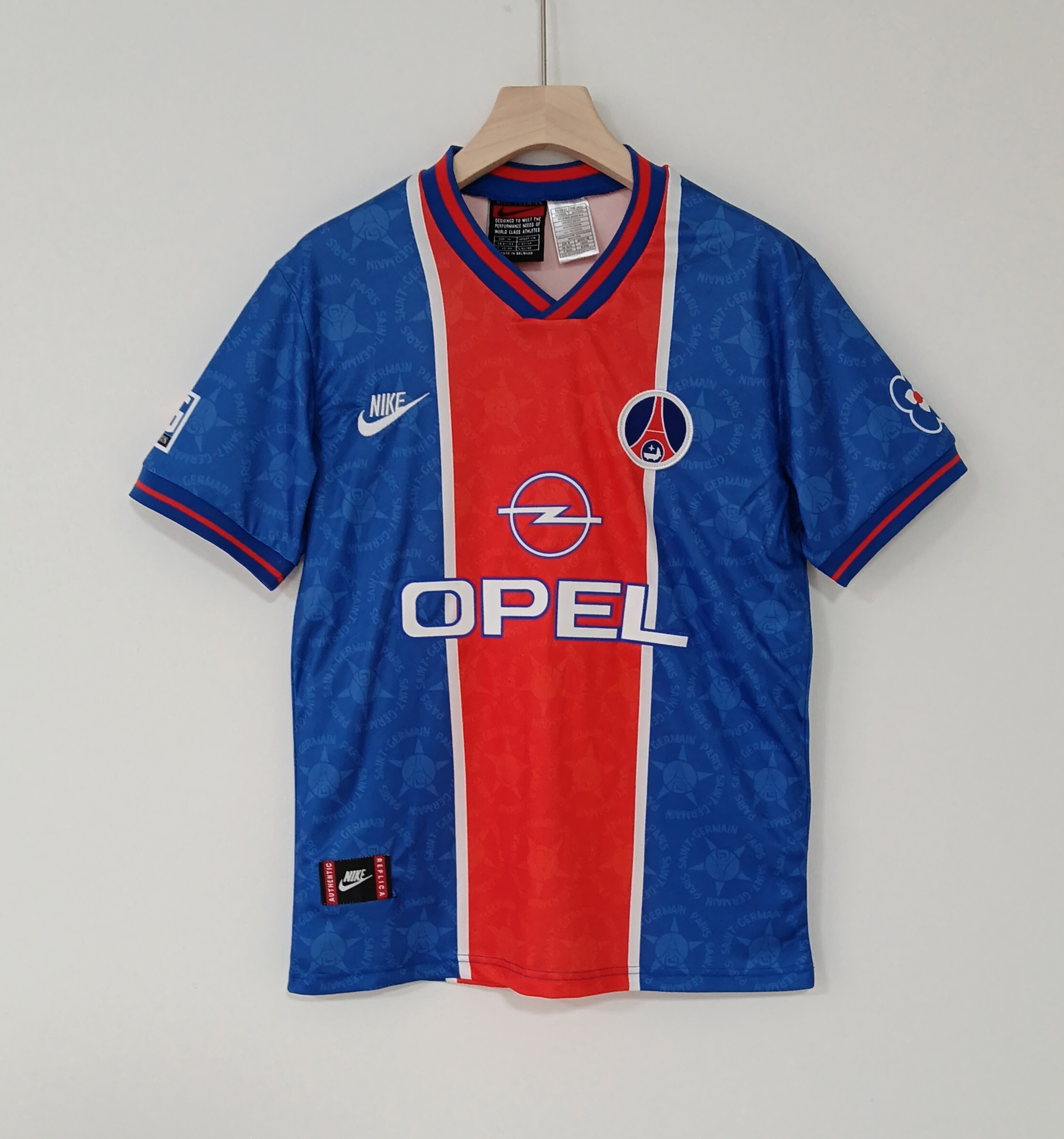 95-96 Retro Version Paris Saint-Germain Home Jersey