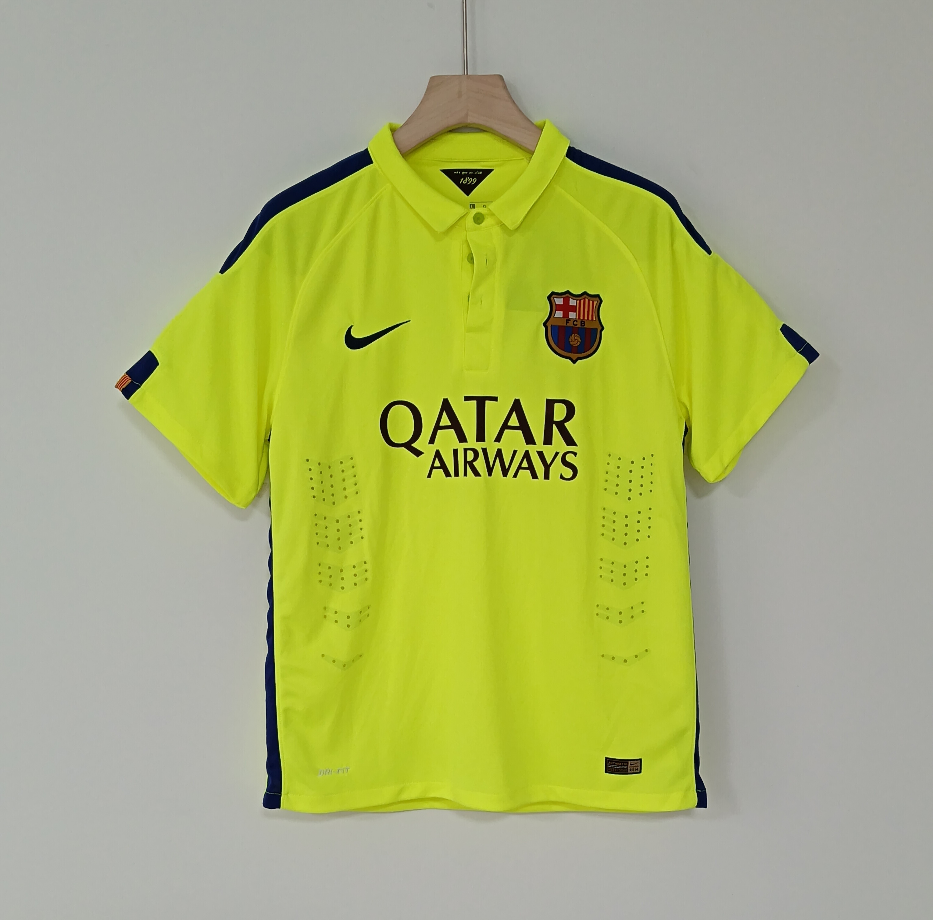 14-15 Retro Version FC Barcelona Away Jersey
