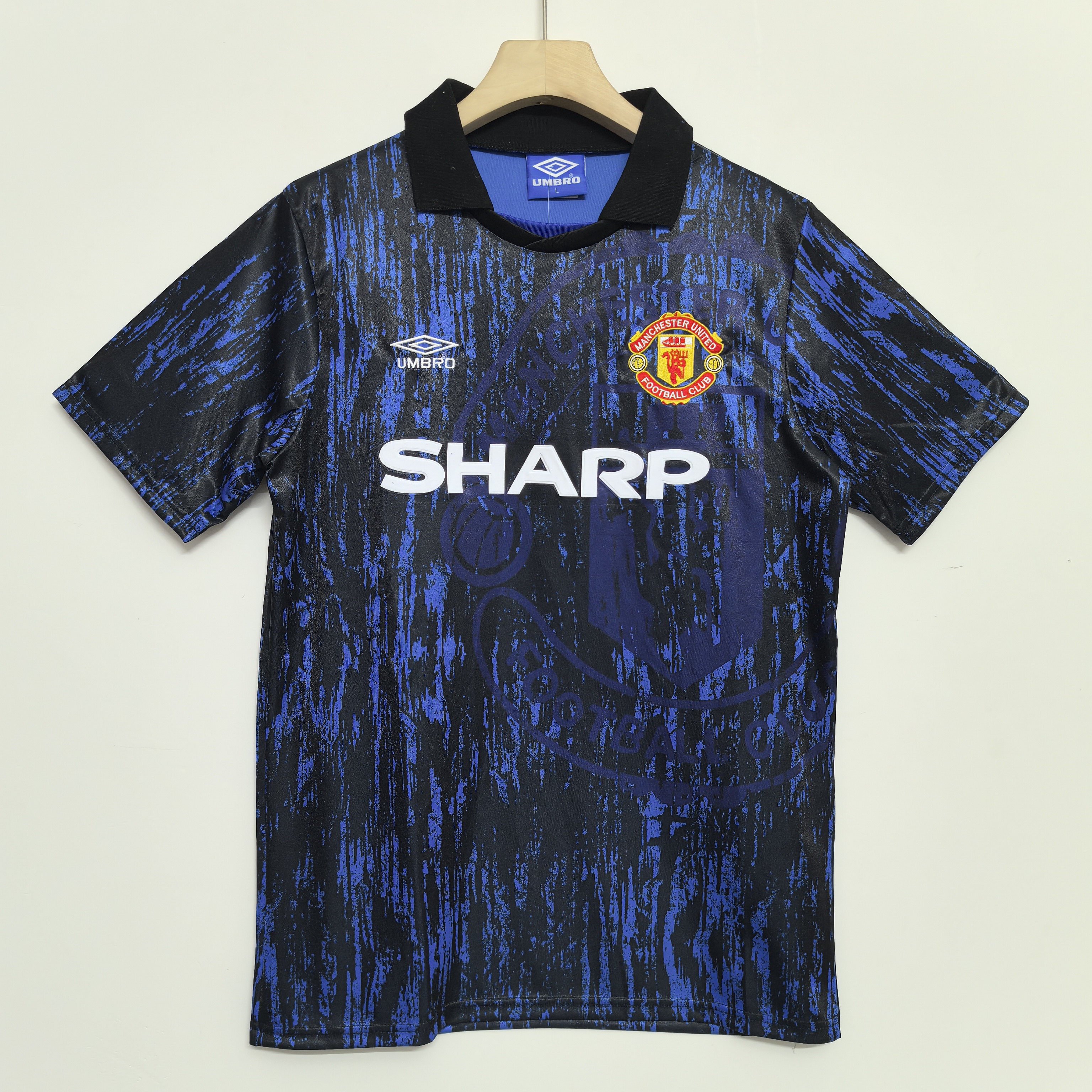 1992-93 Manchester United Retro Away Jersey