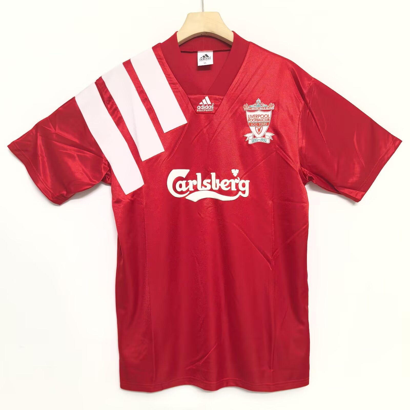 92-93 Retro Version Liverpool FC Home Jersey