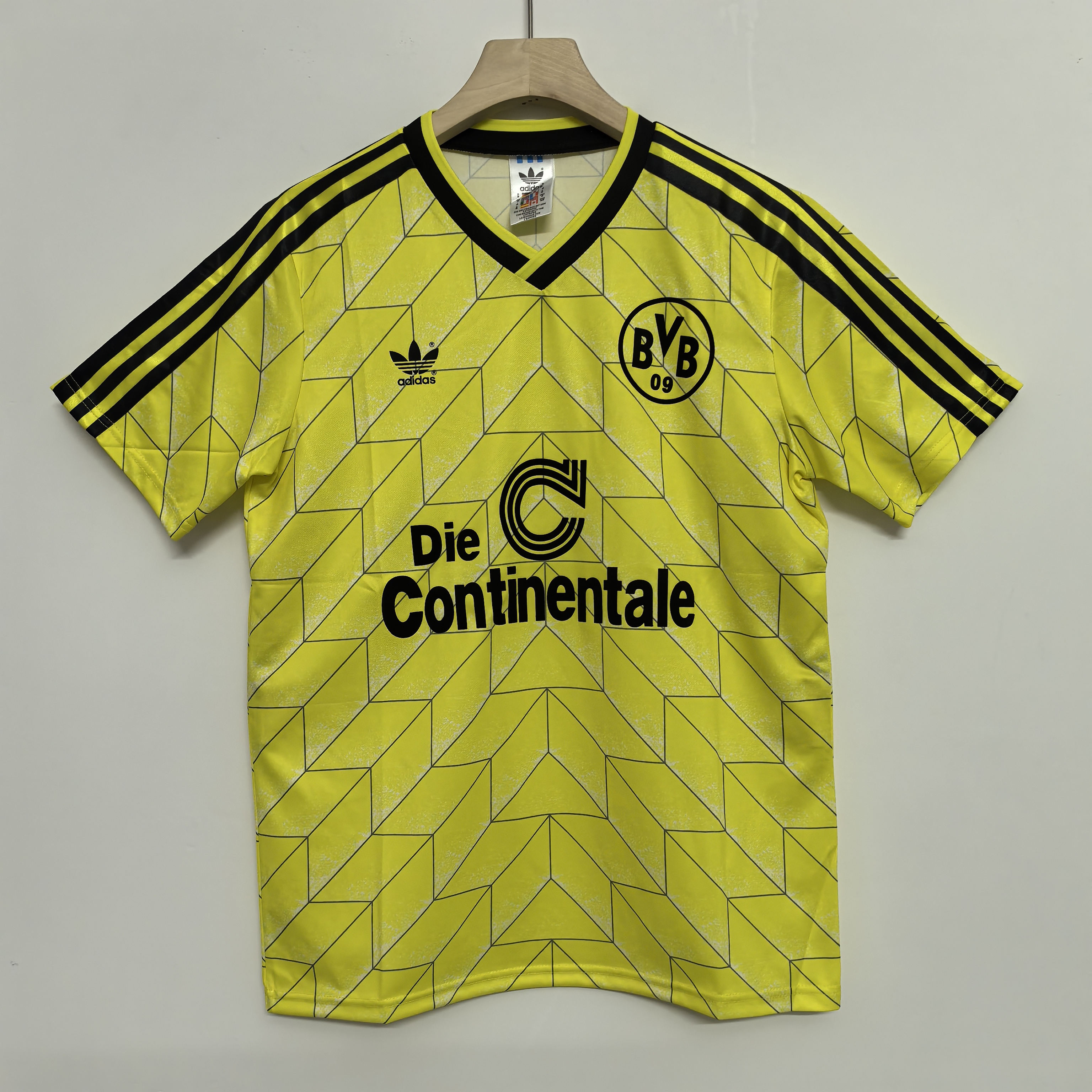 88 Retro Version Borussia Dortmund Home Jersey