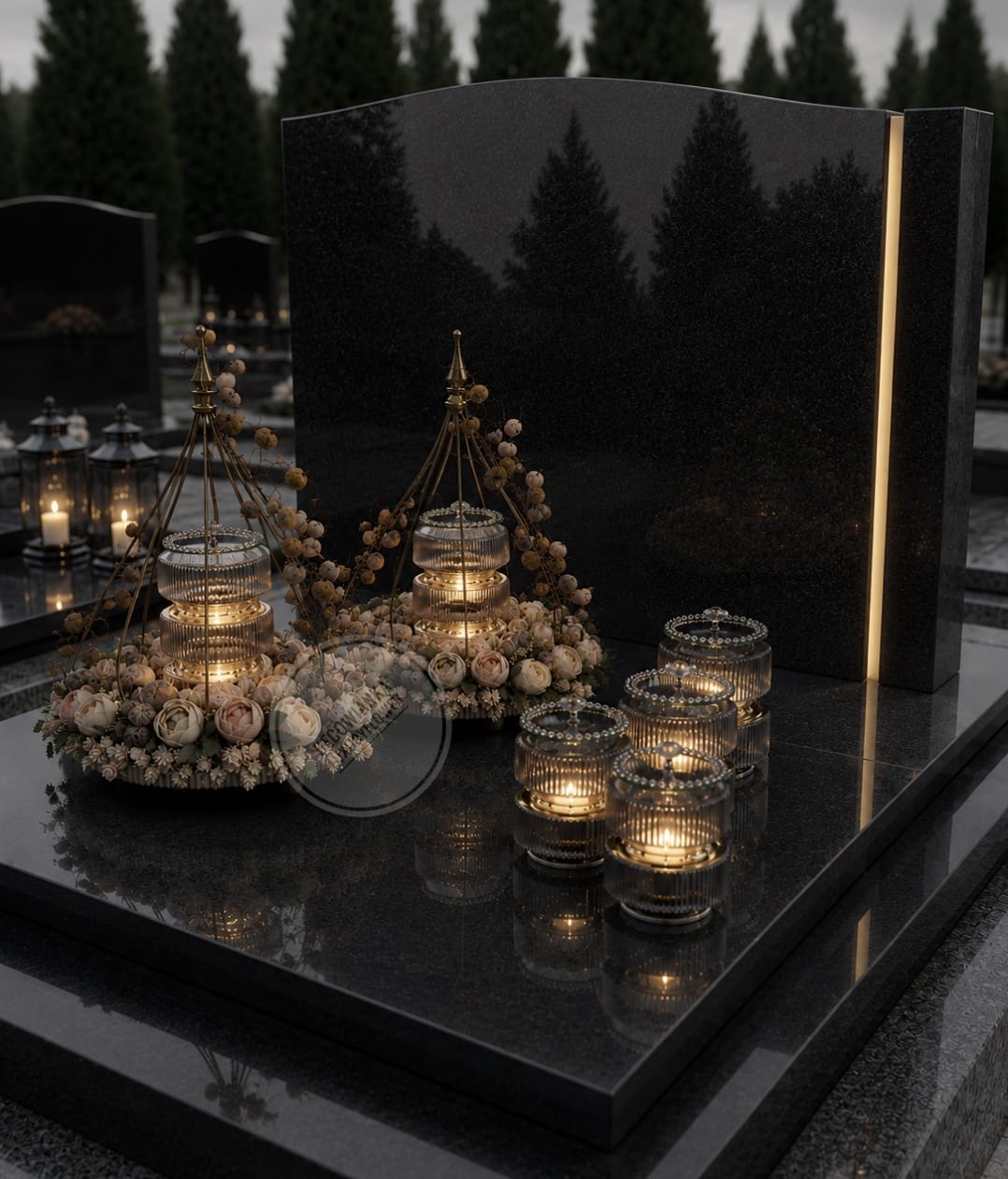 Zestaw dekoracyjny Glamour – kolekcja Premium