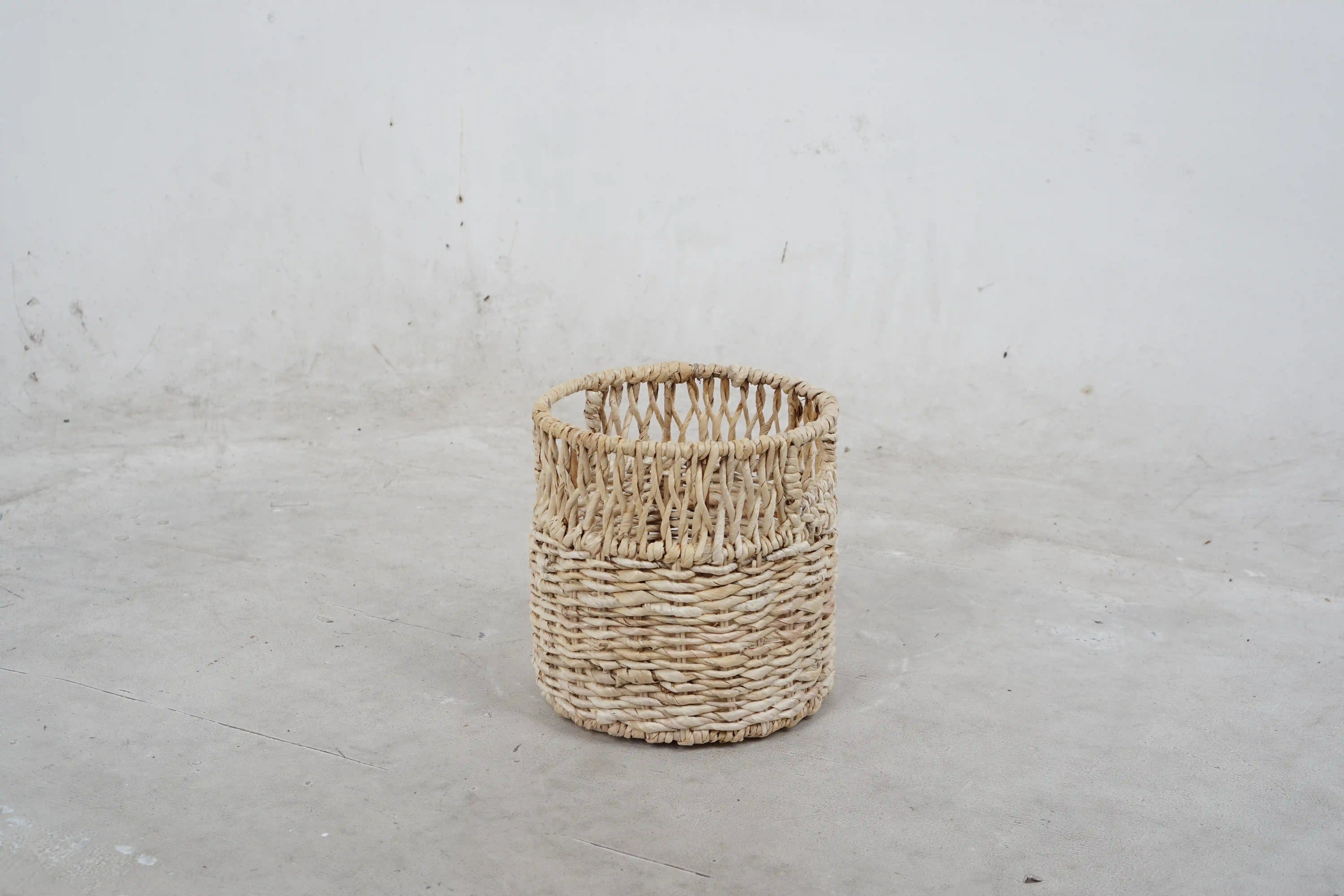 ZENDIA BANANA BARK BASKET S